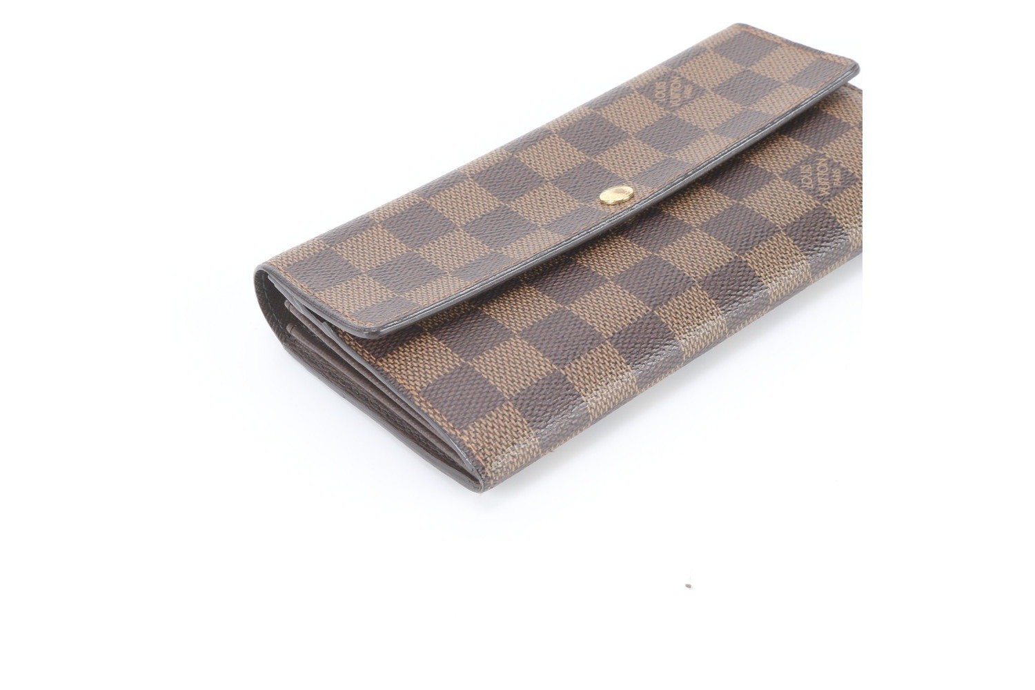 Damier Portefeuille Sarah N61734 Leather Long Wallet — view 4