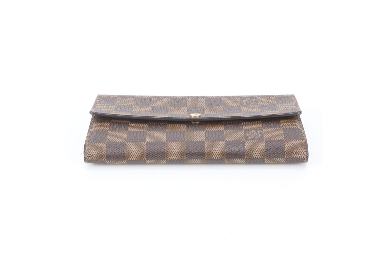 Damier Portefeuille Sarah N61734 Leather Long Wallet — view 5