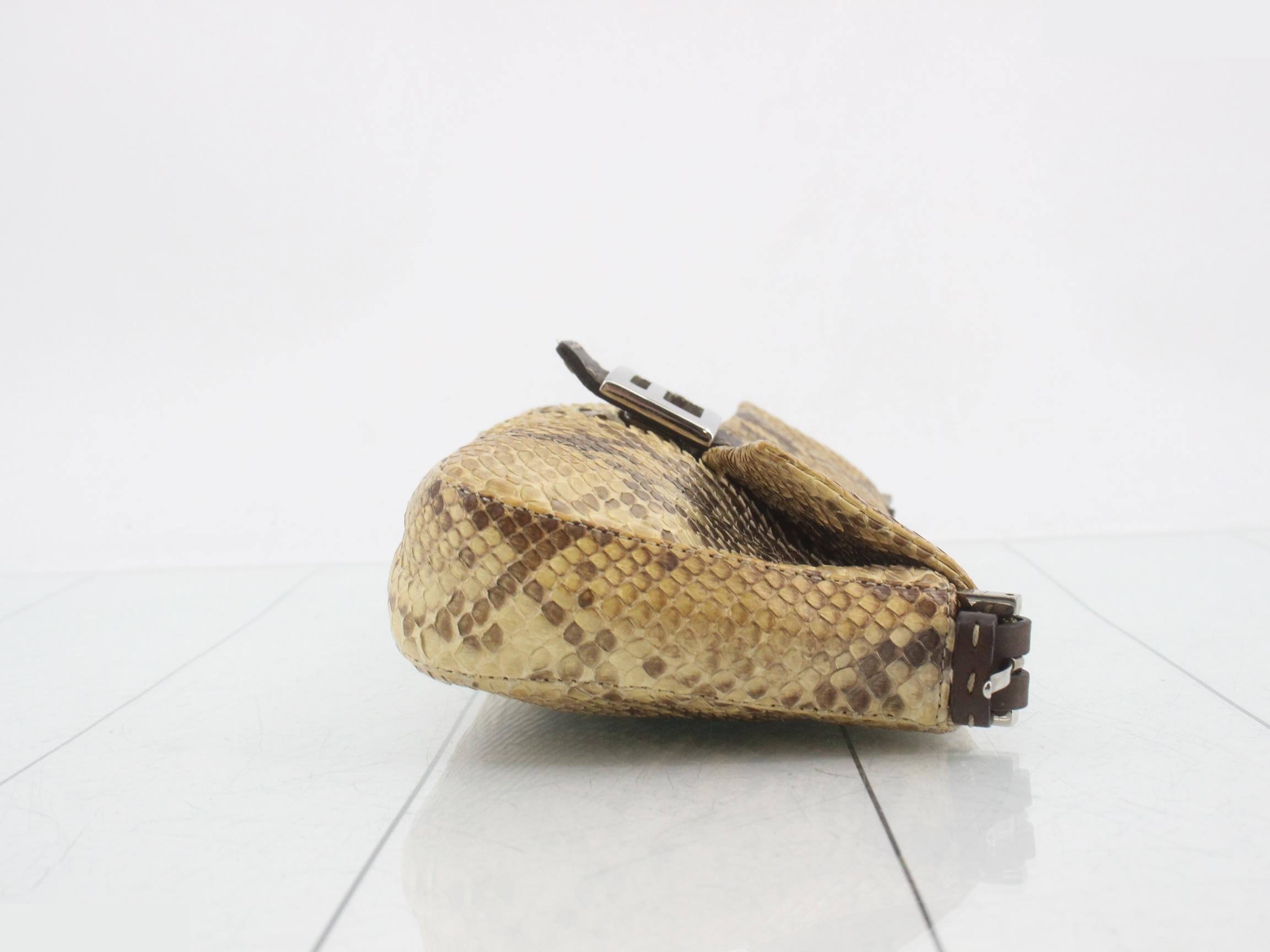 Mamma Bucket Python One-Shoulder Bag — view 3