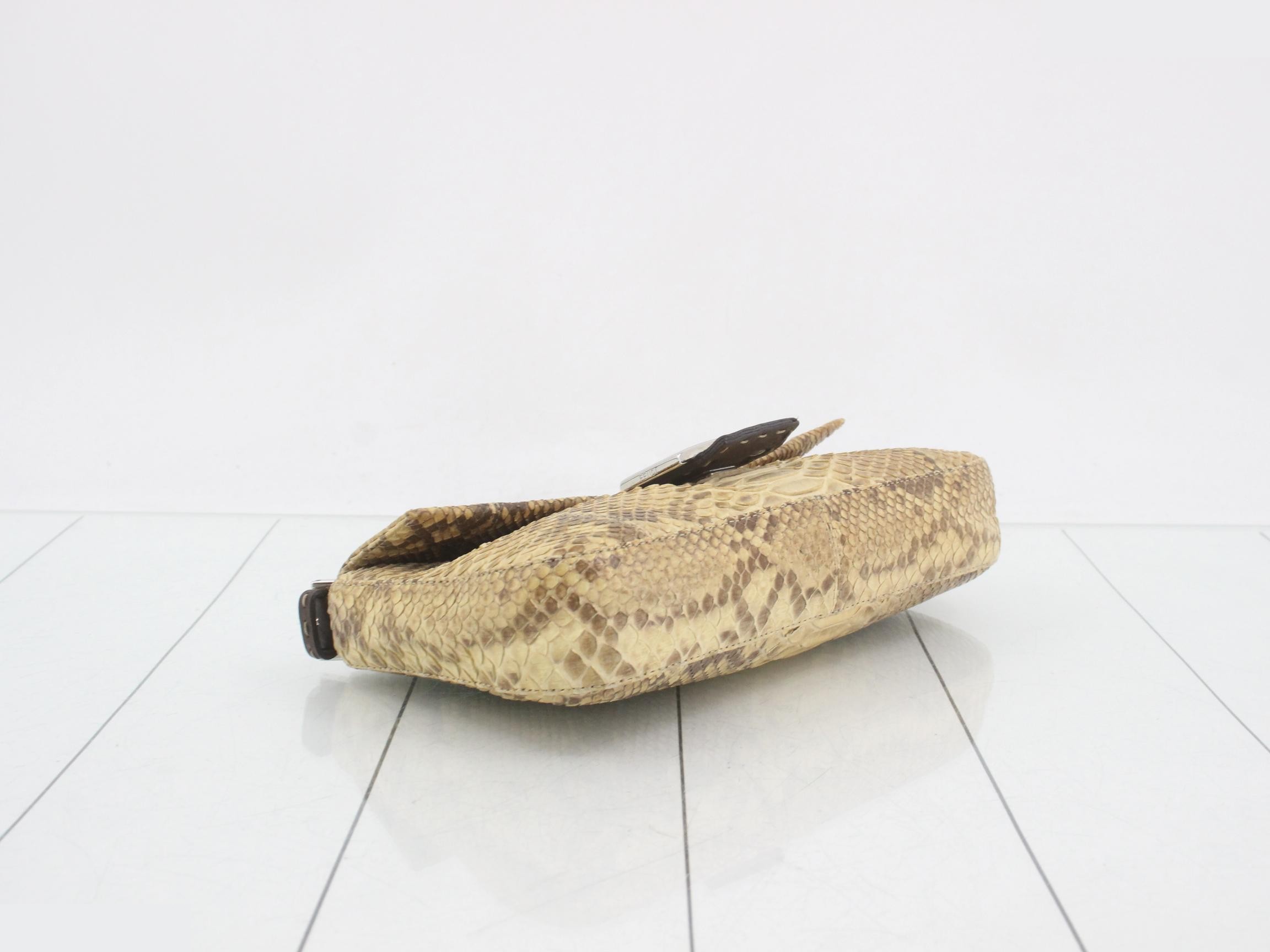 Mamma Bucket Python One-Shoulder Bag — view 5