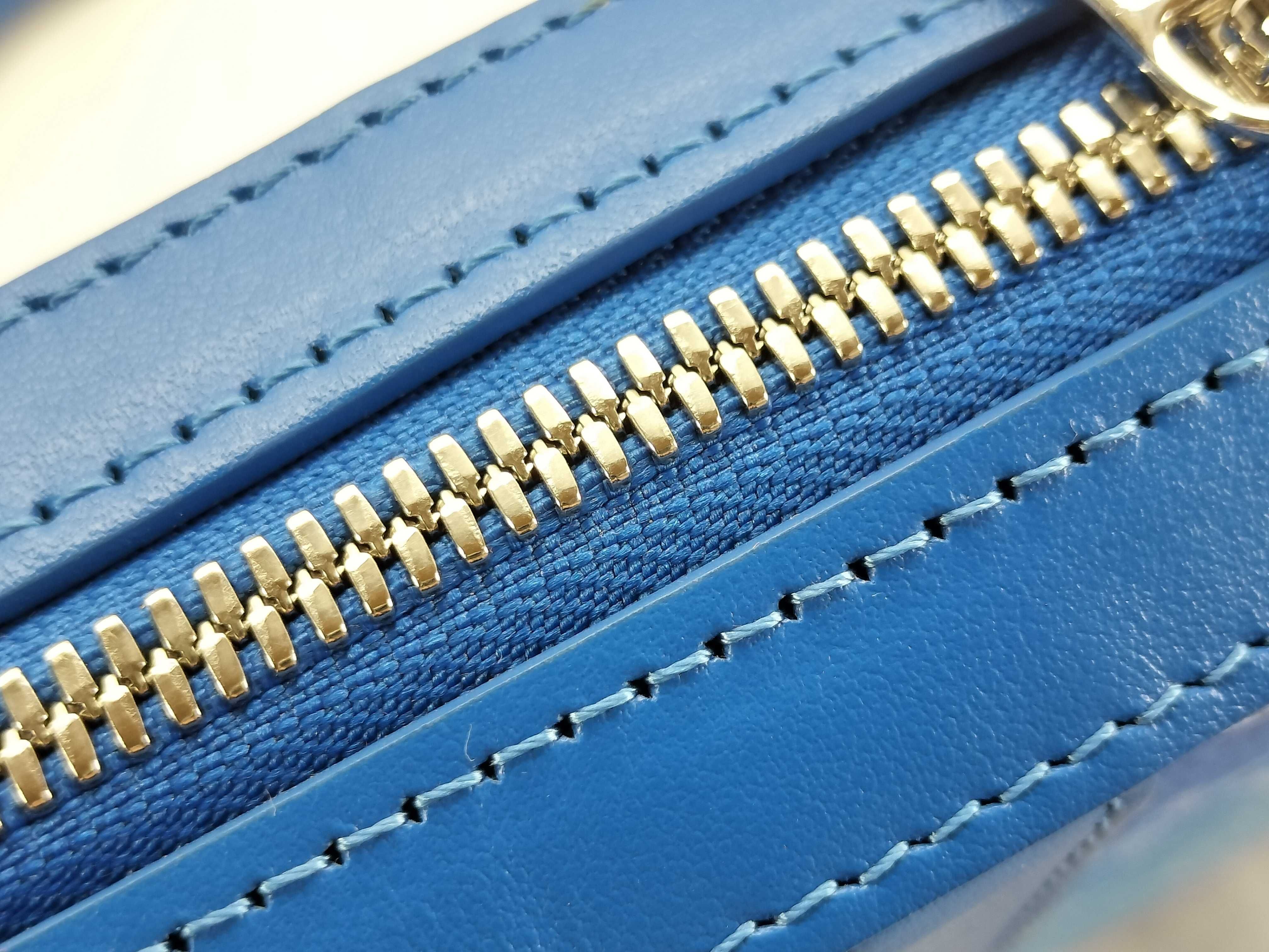 Monogram Clouds Soft Trunk Wallet M45432 Blue (RFID detected) Shoulder Bag — view 8
