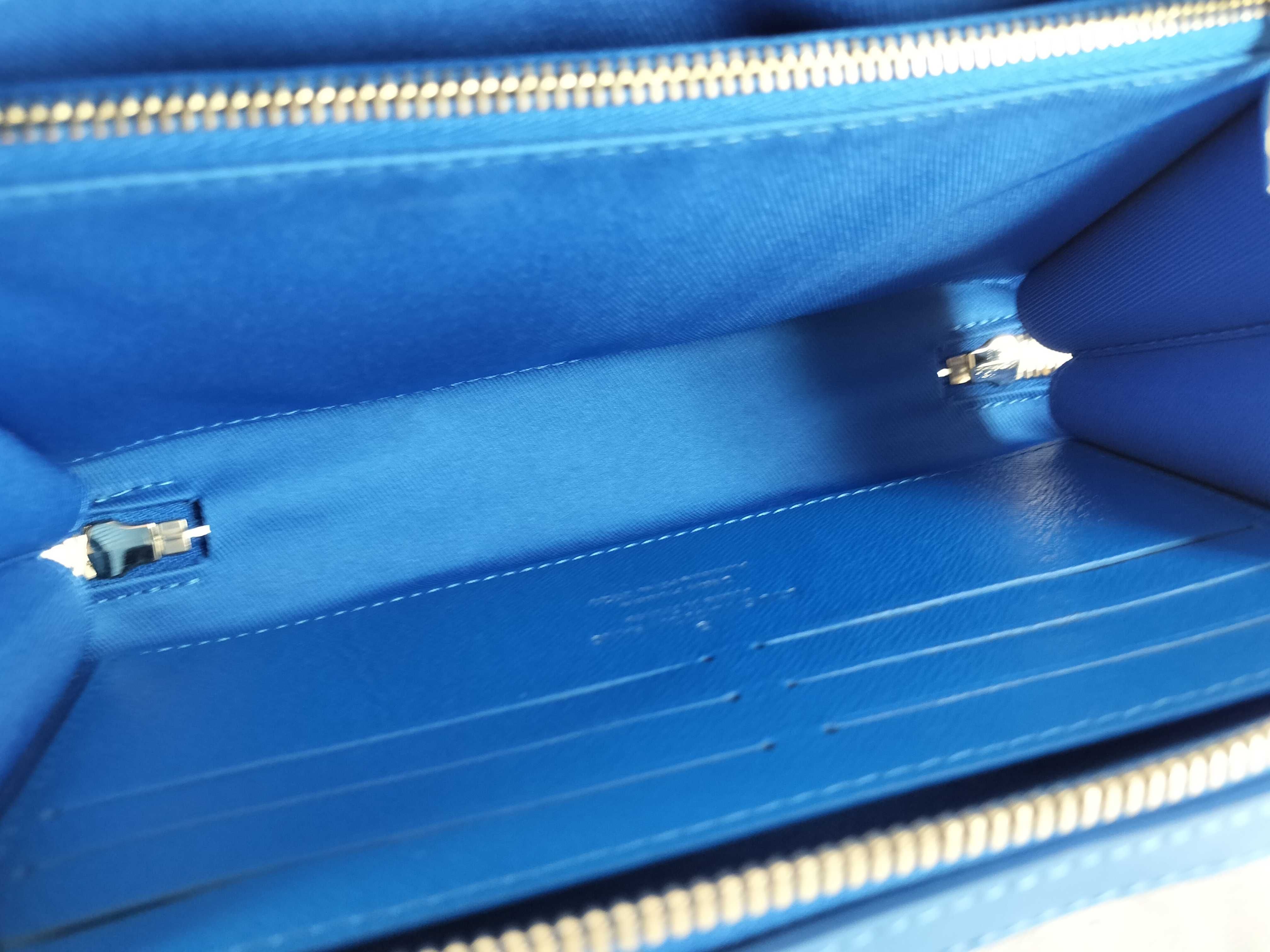 Monogram Clouds Soft Trunk Wallet M45432 Blue (RFID detected) Shoulder Bag — view 10