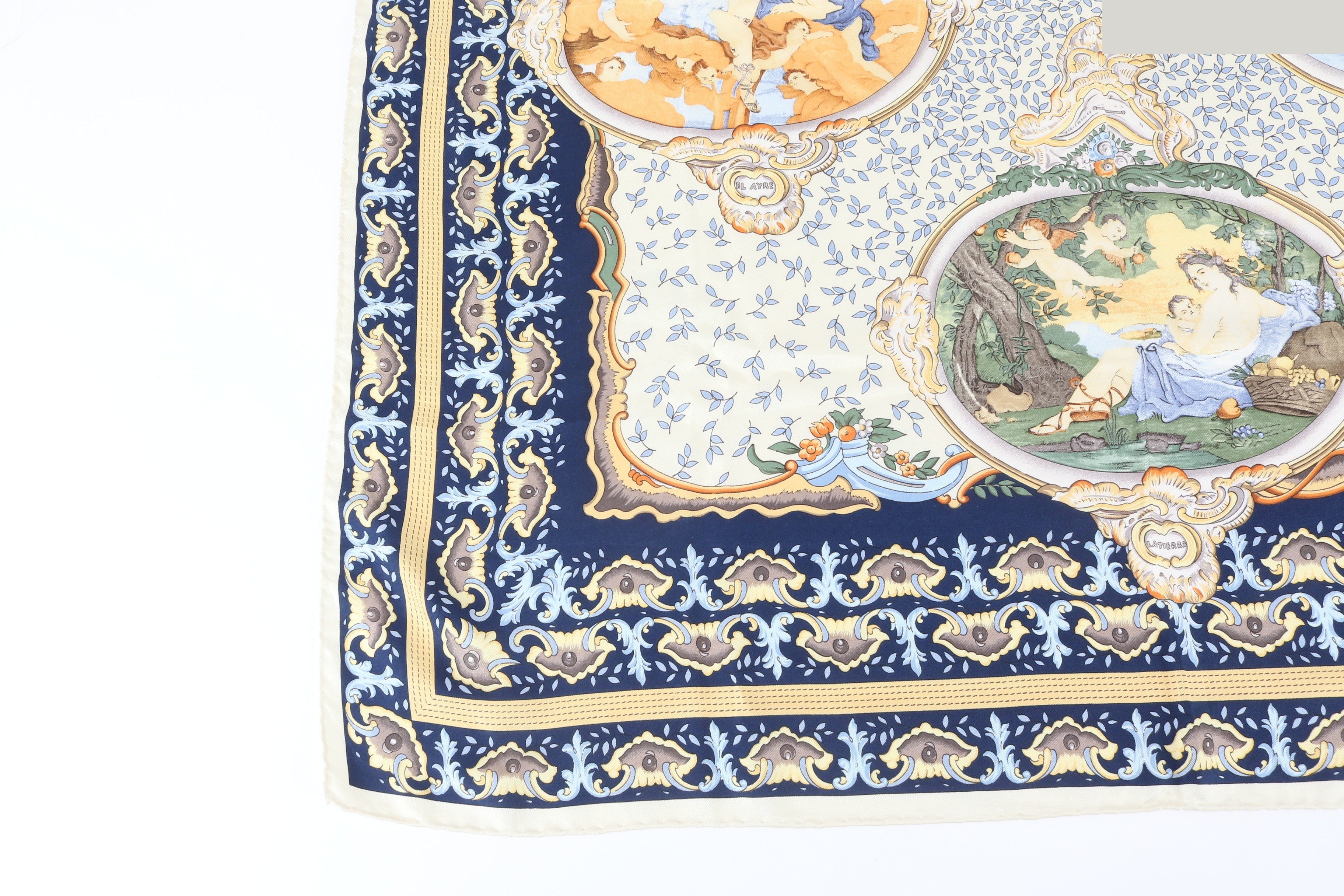 Tagged, 100% Silk Scarf — view 4