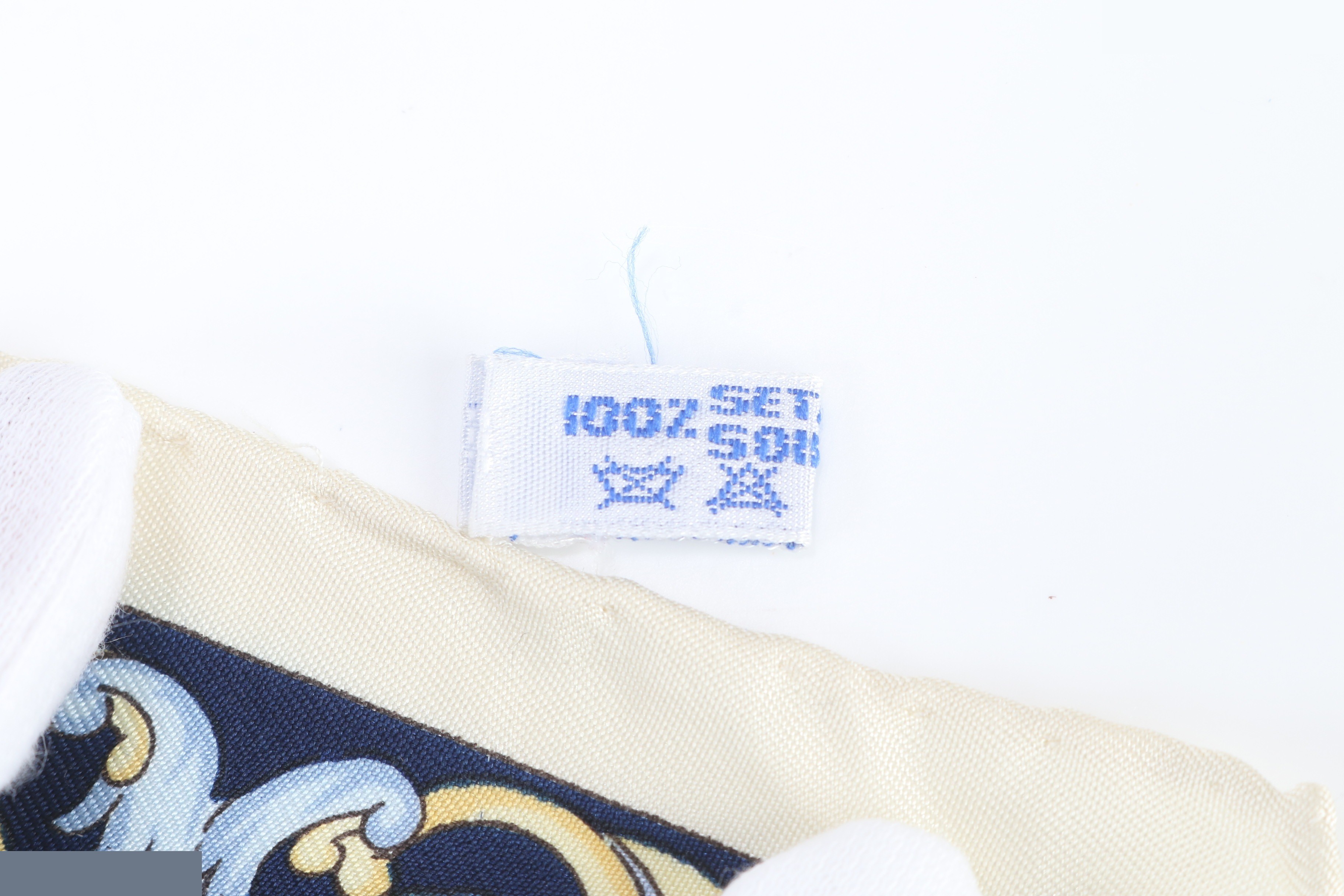Tagged, 100% Silk Scarf — view 8