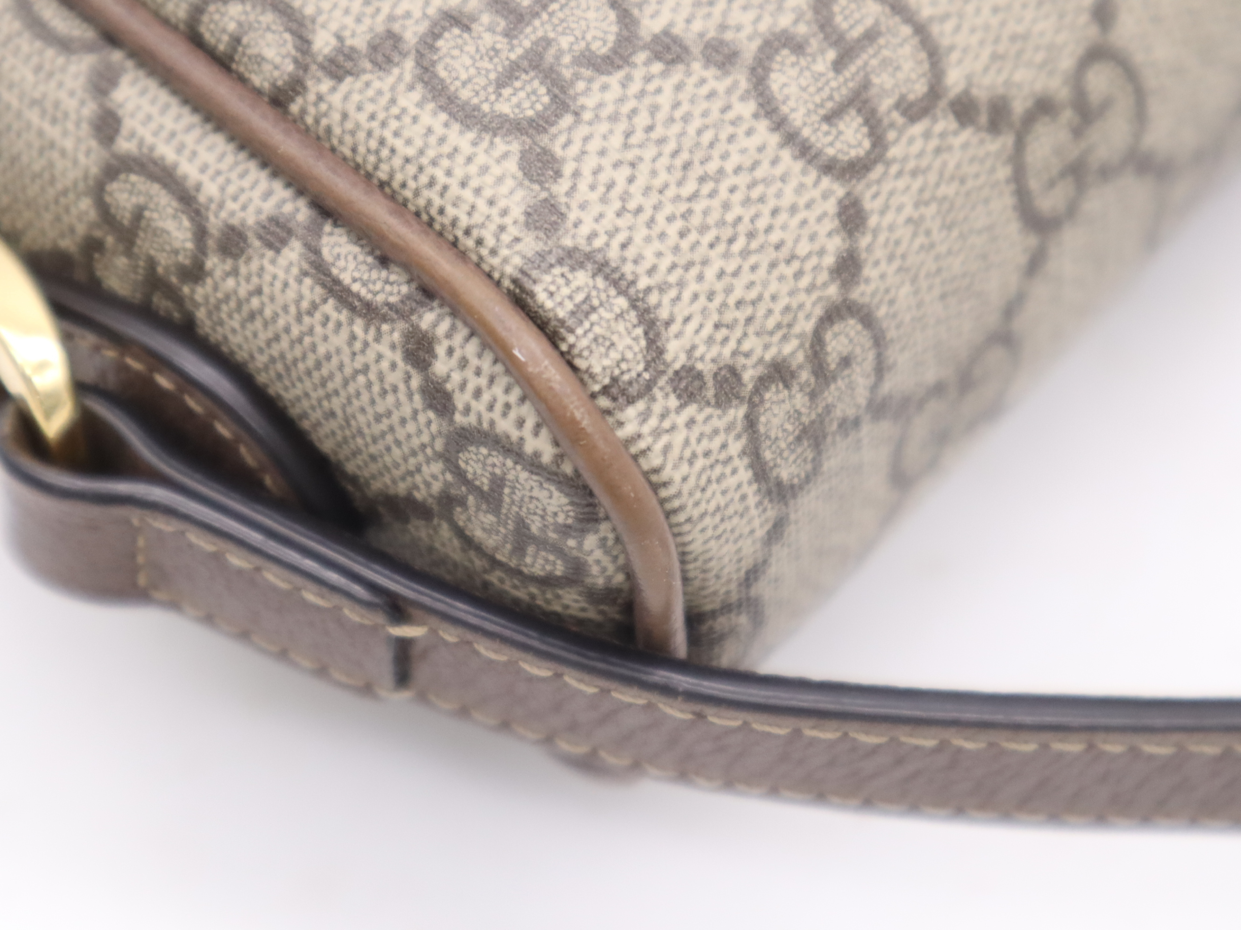 517350 GG Supreme Ophidia Mini Shoulder Bag Brown Gold Hardware Shoulder Bag — view 10