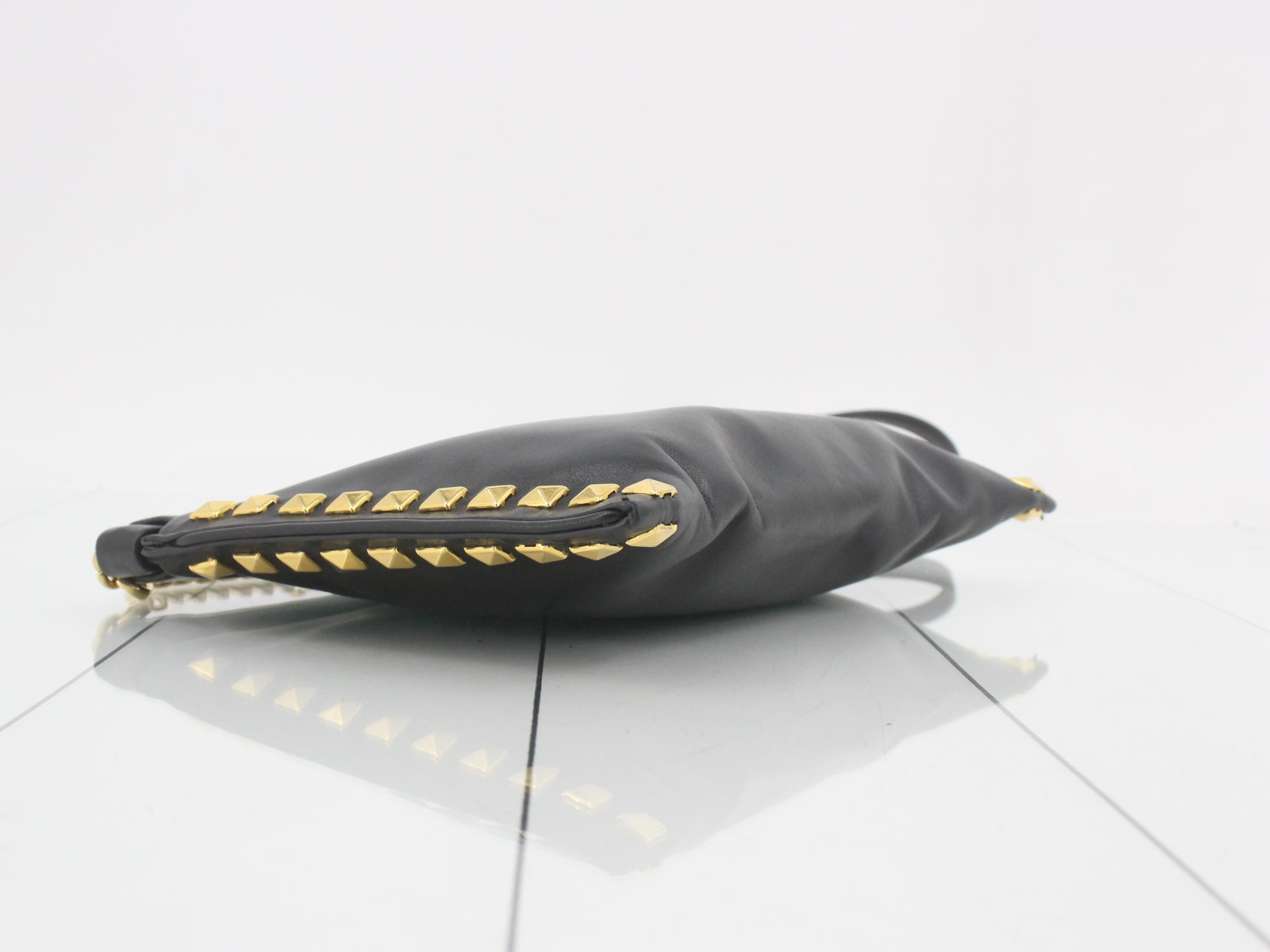 Other lines: Bags/Shoulder bags, Studded leather, Black — view 5