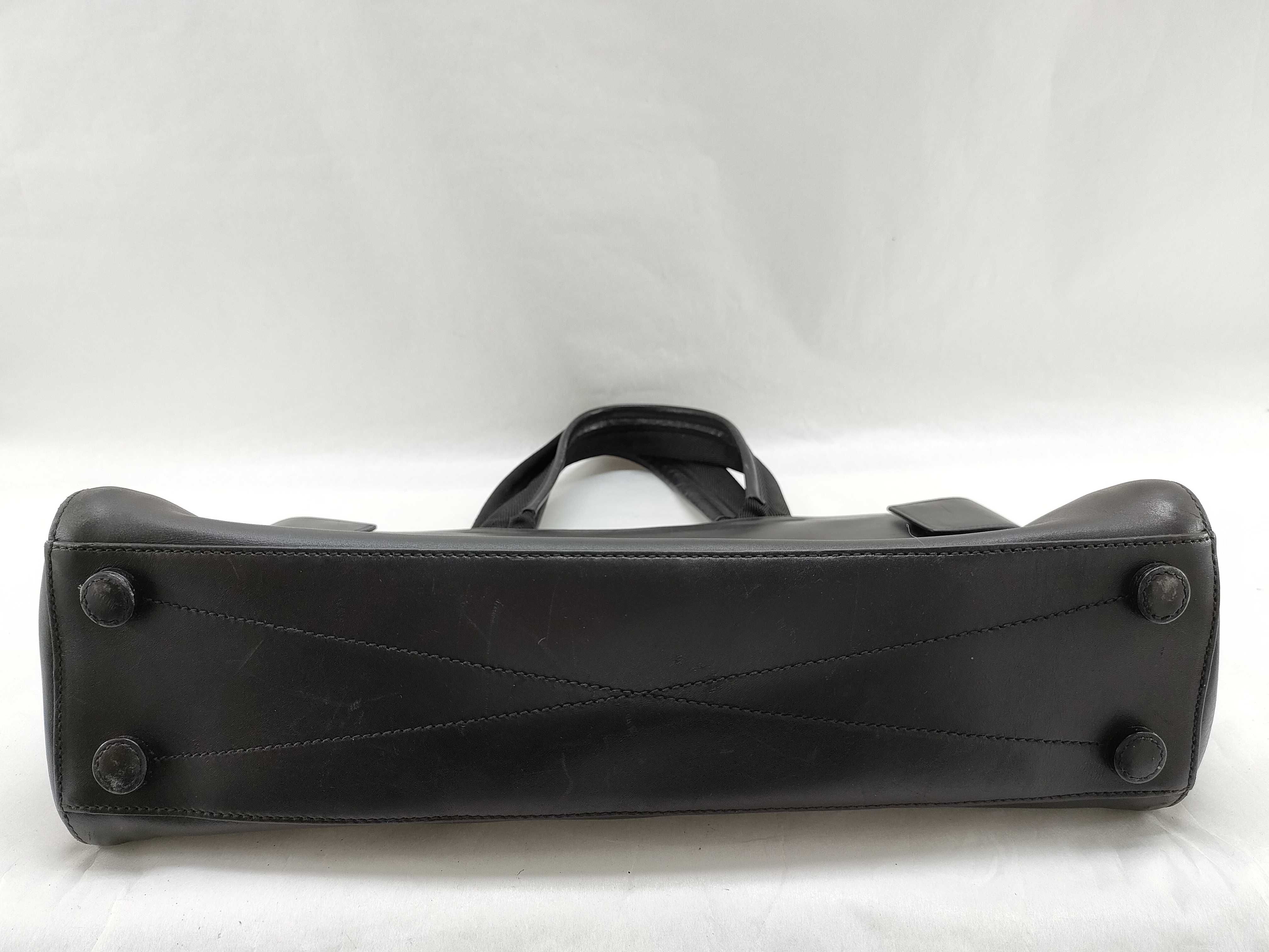 leather tote bag handbag — view 7