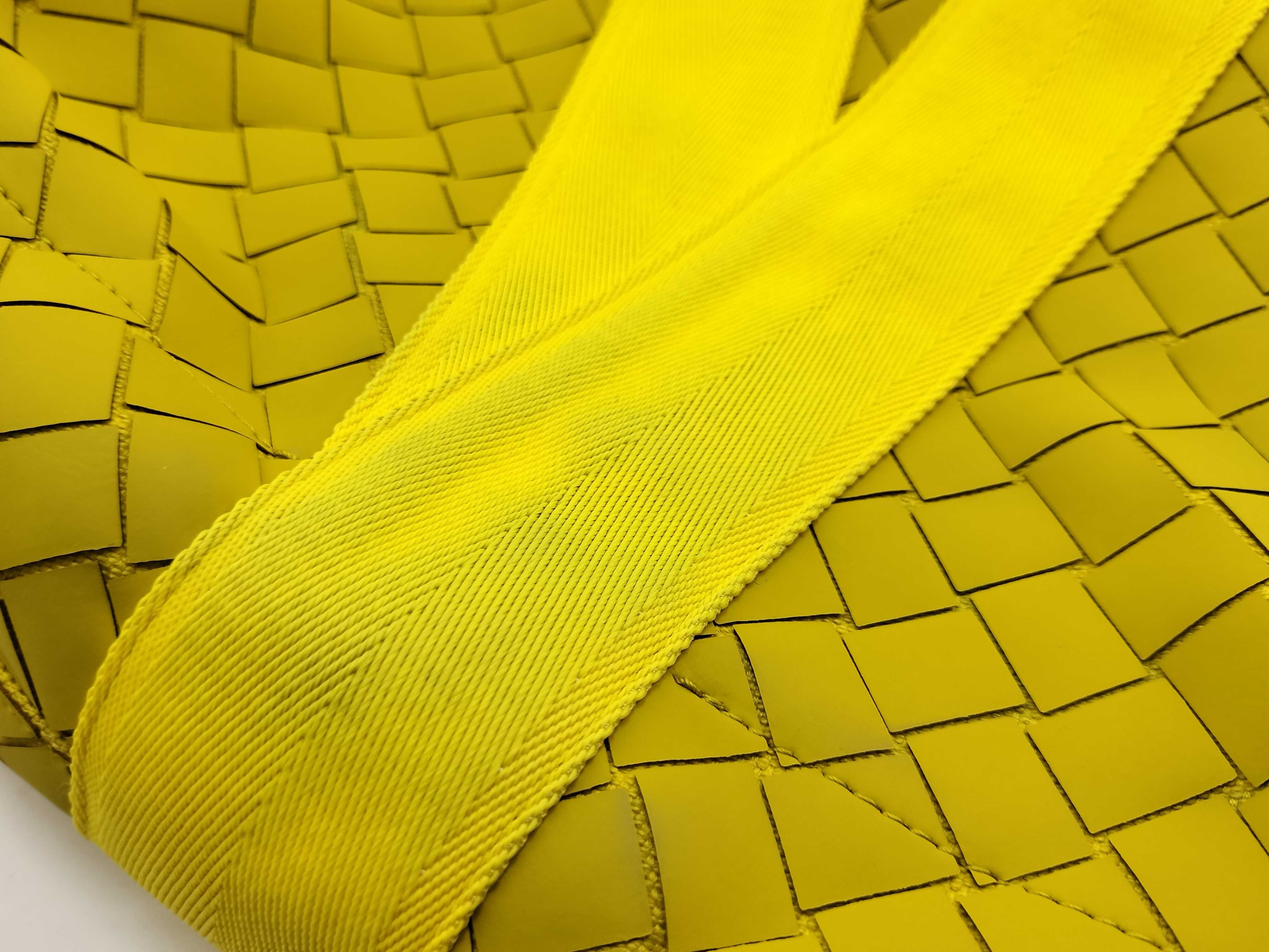 KR - New Rubber Intreccio Nylon & Rubber Backpack Yellow - Grade Backpack — view 13