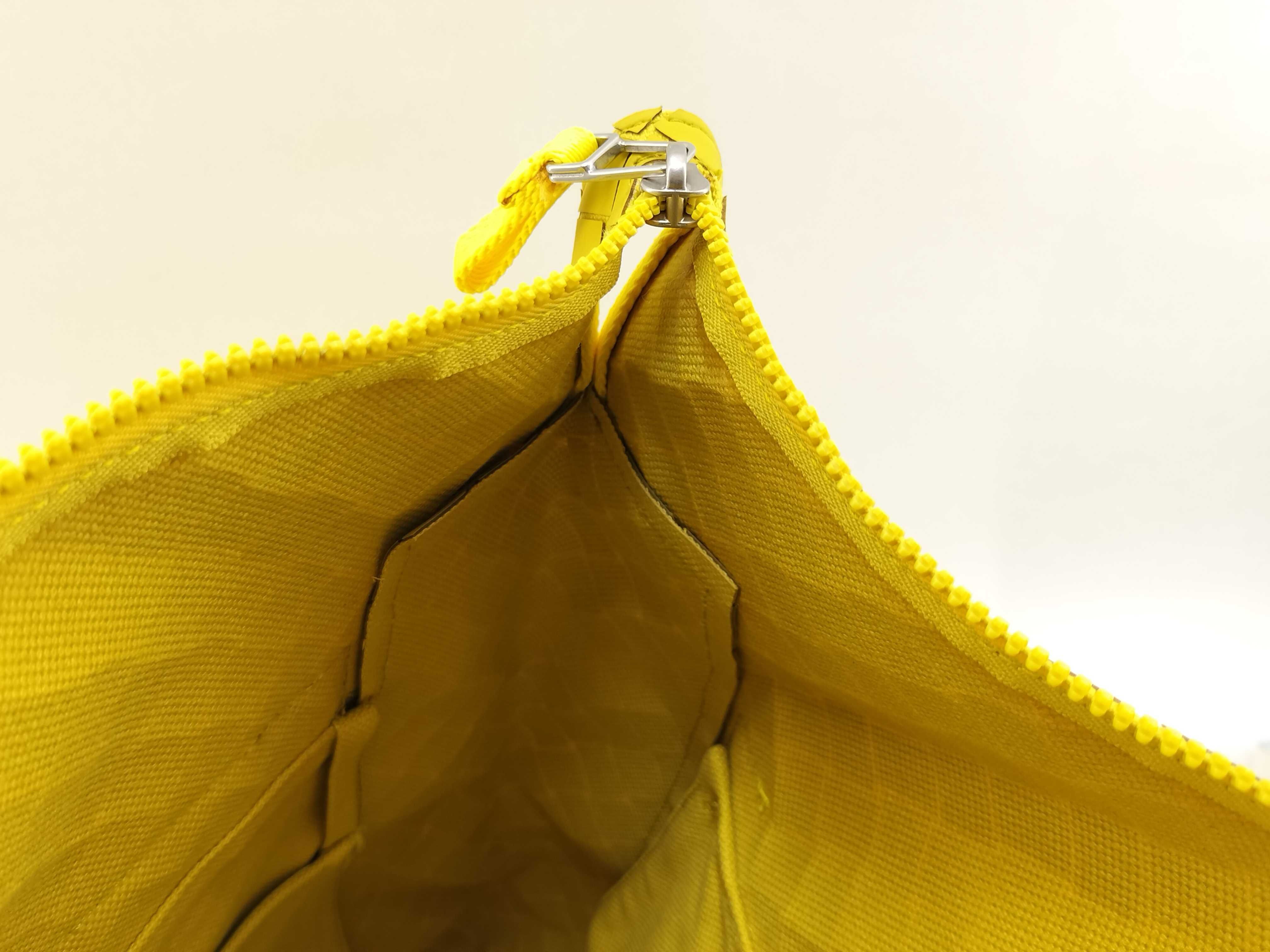KR - New Rubber Intreccio Nylon & Rubber Backpack Yellow - Grade Backpack — view 7