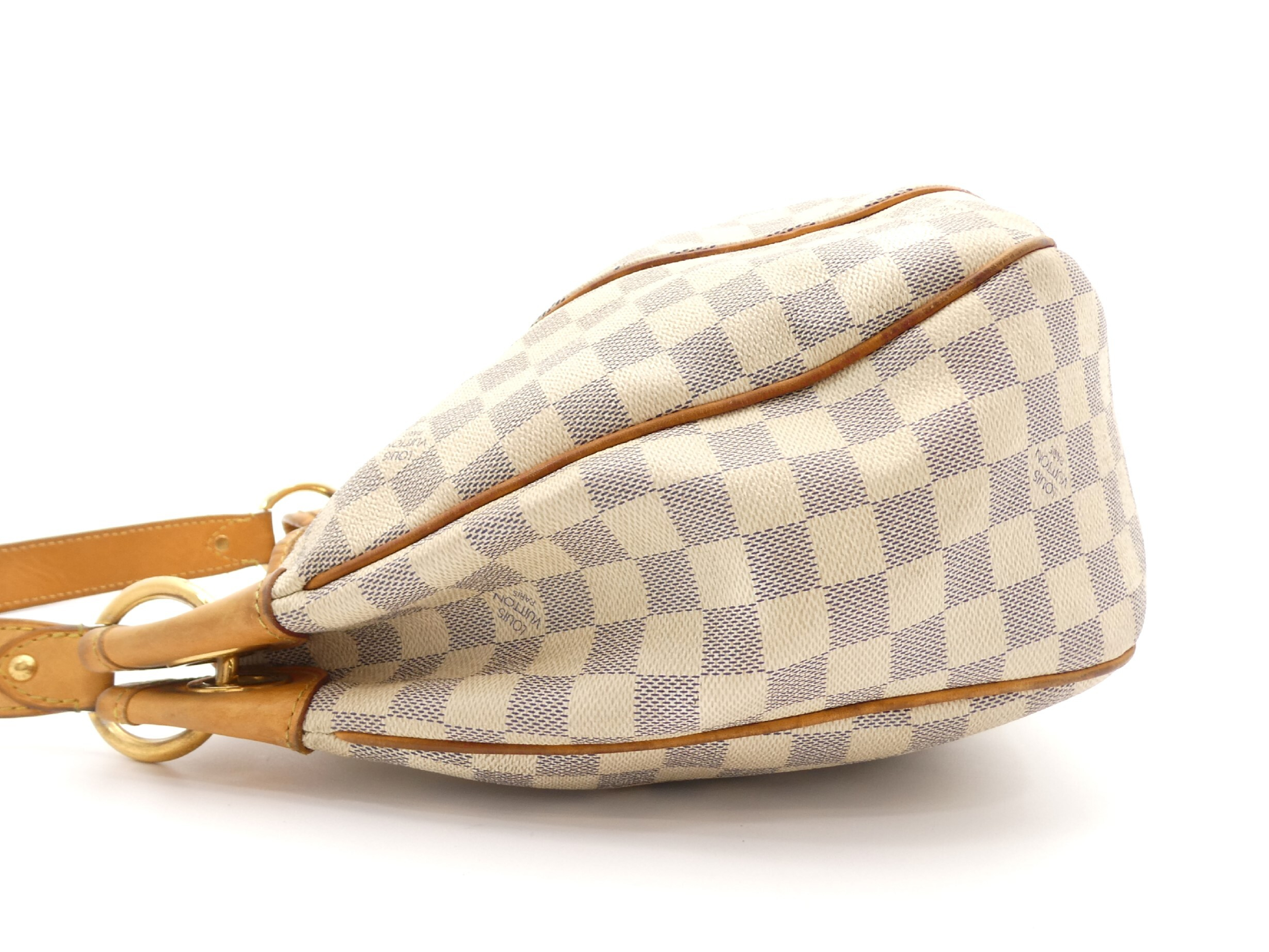 Damier Azur Galliera Shoulder Bag — view 3