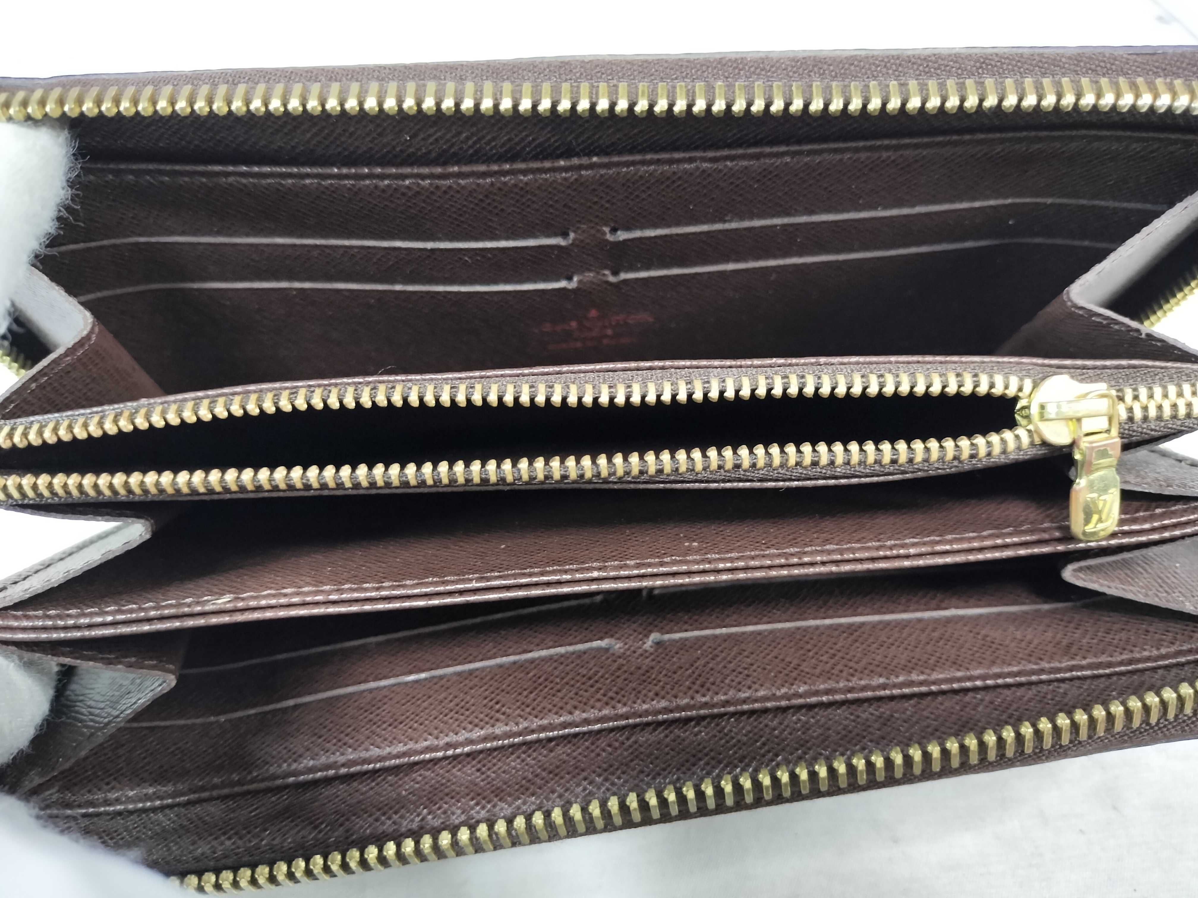 Damier Ebene Zippy Wallet — view 13