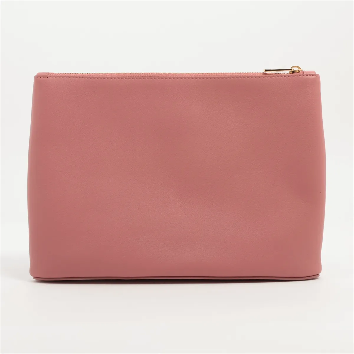 Logo Leather Pouch Pink — view 2