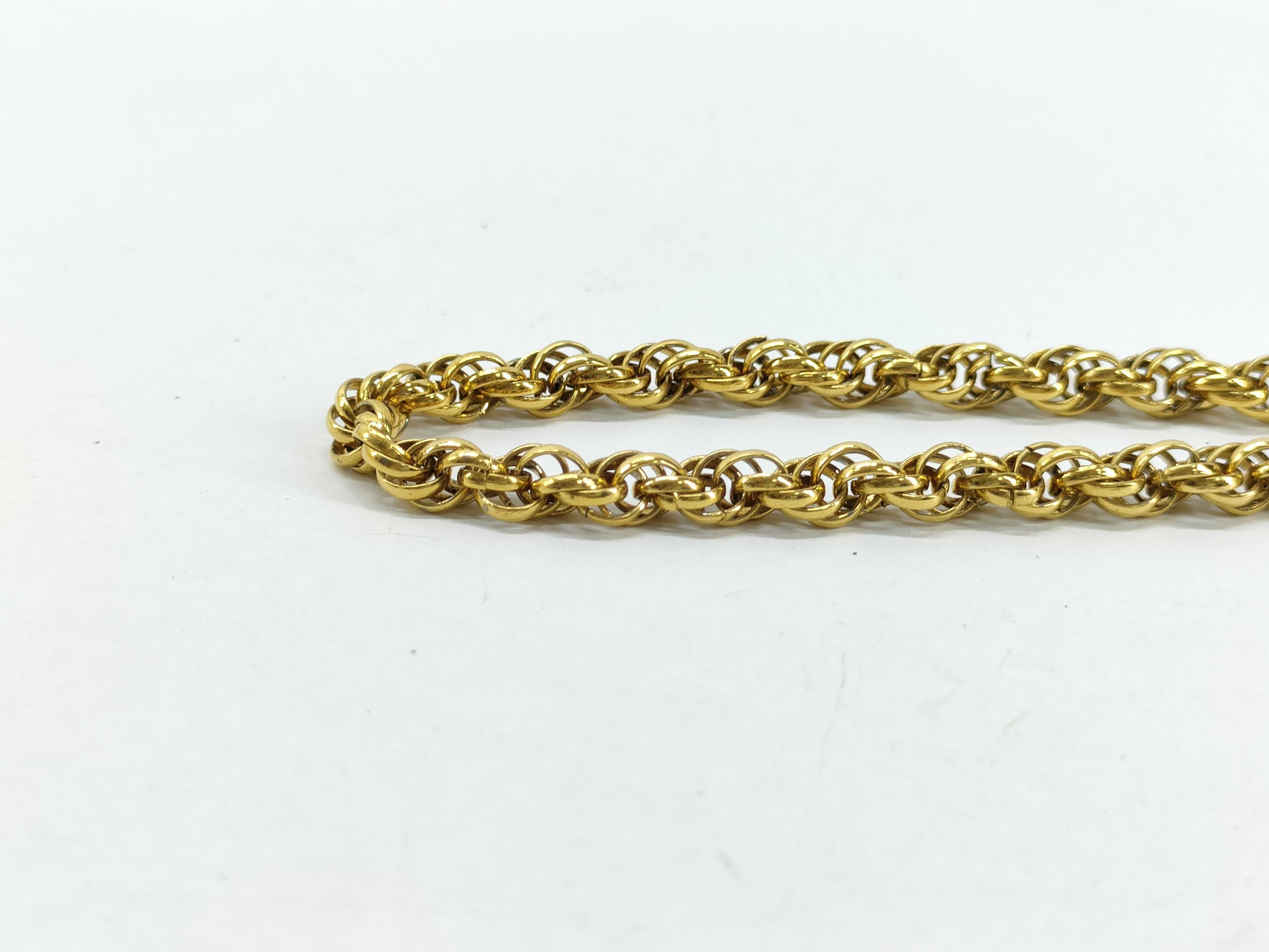necklace with logo, gold. — view 3