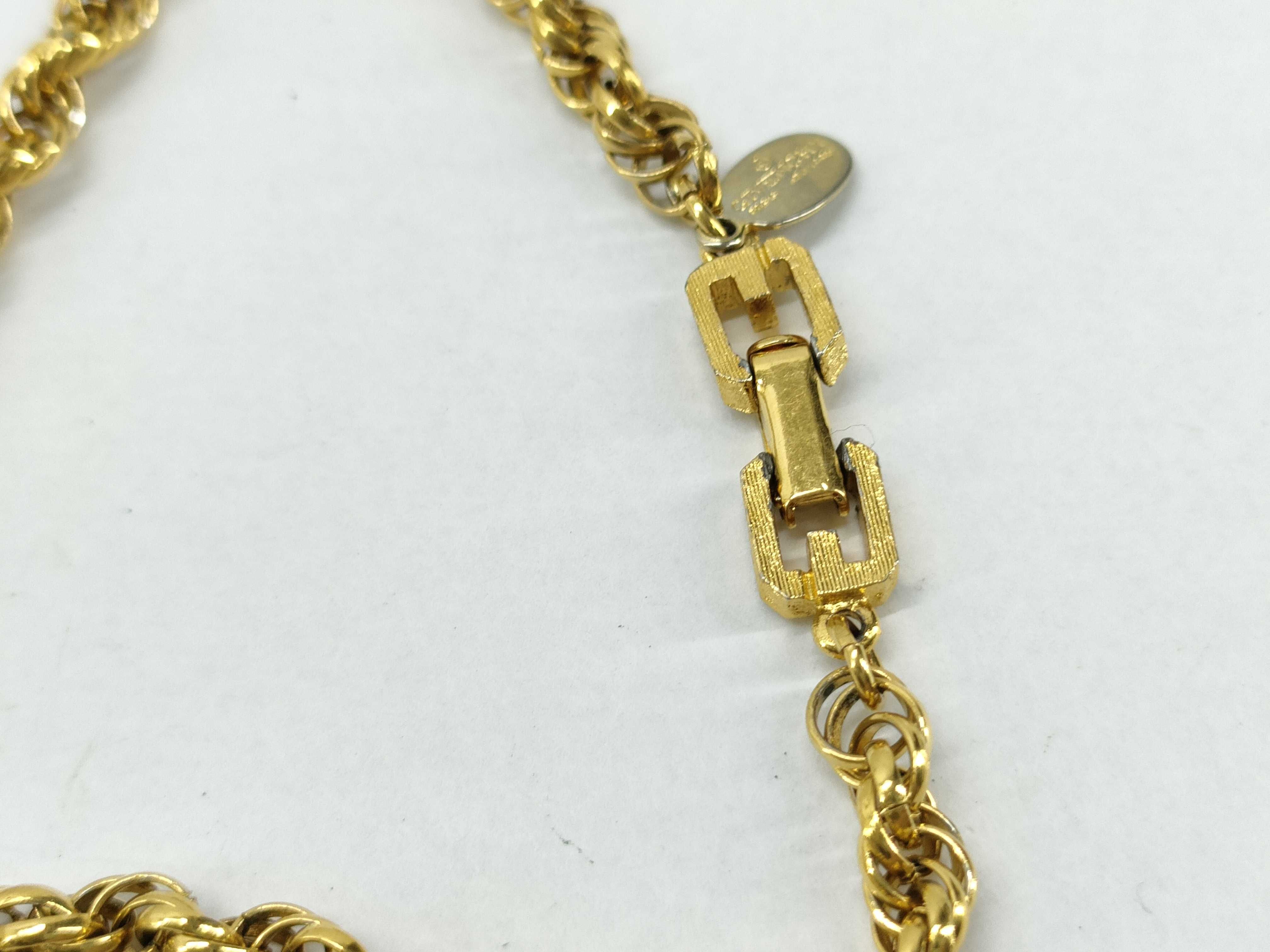 necklace with logo, gold. — view 4