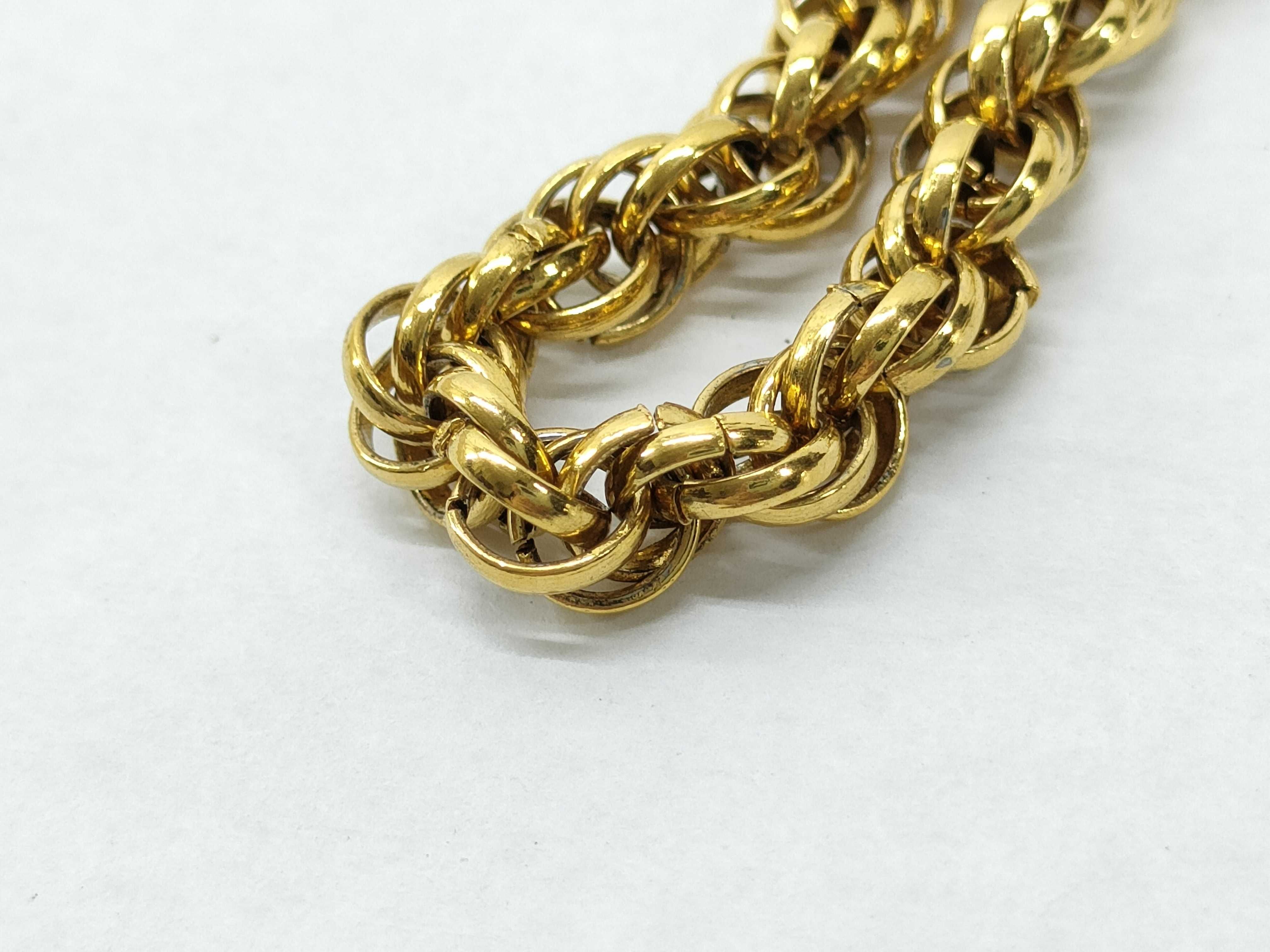 necklace with logo, gold. — view 8