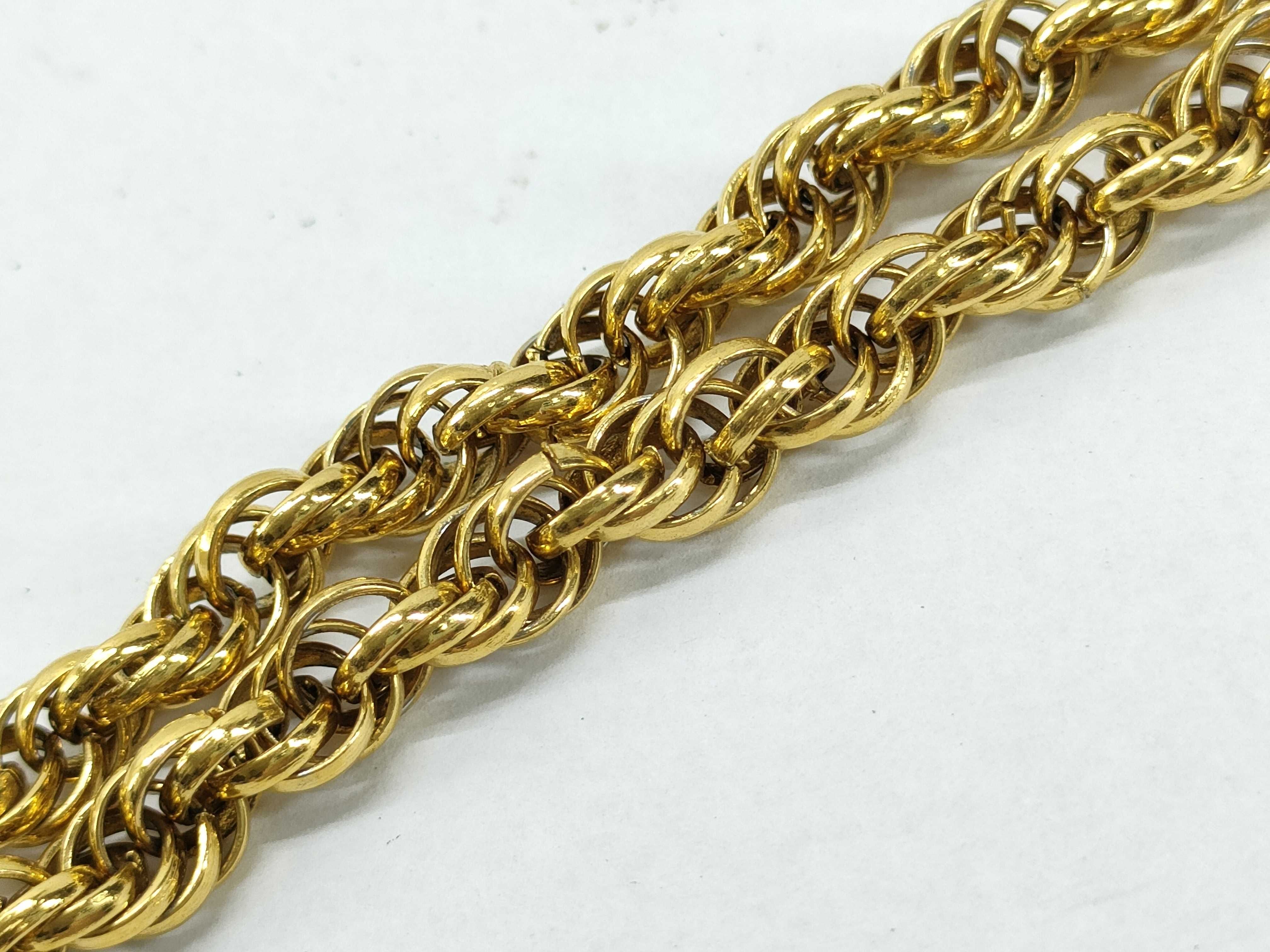 necklace with logo, gold. — view 9