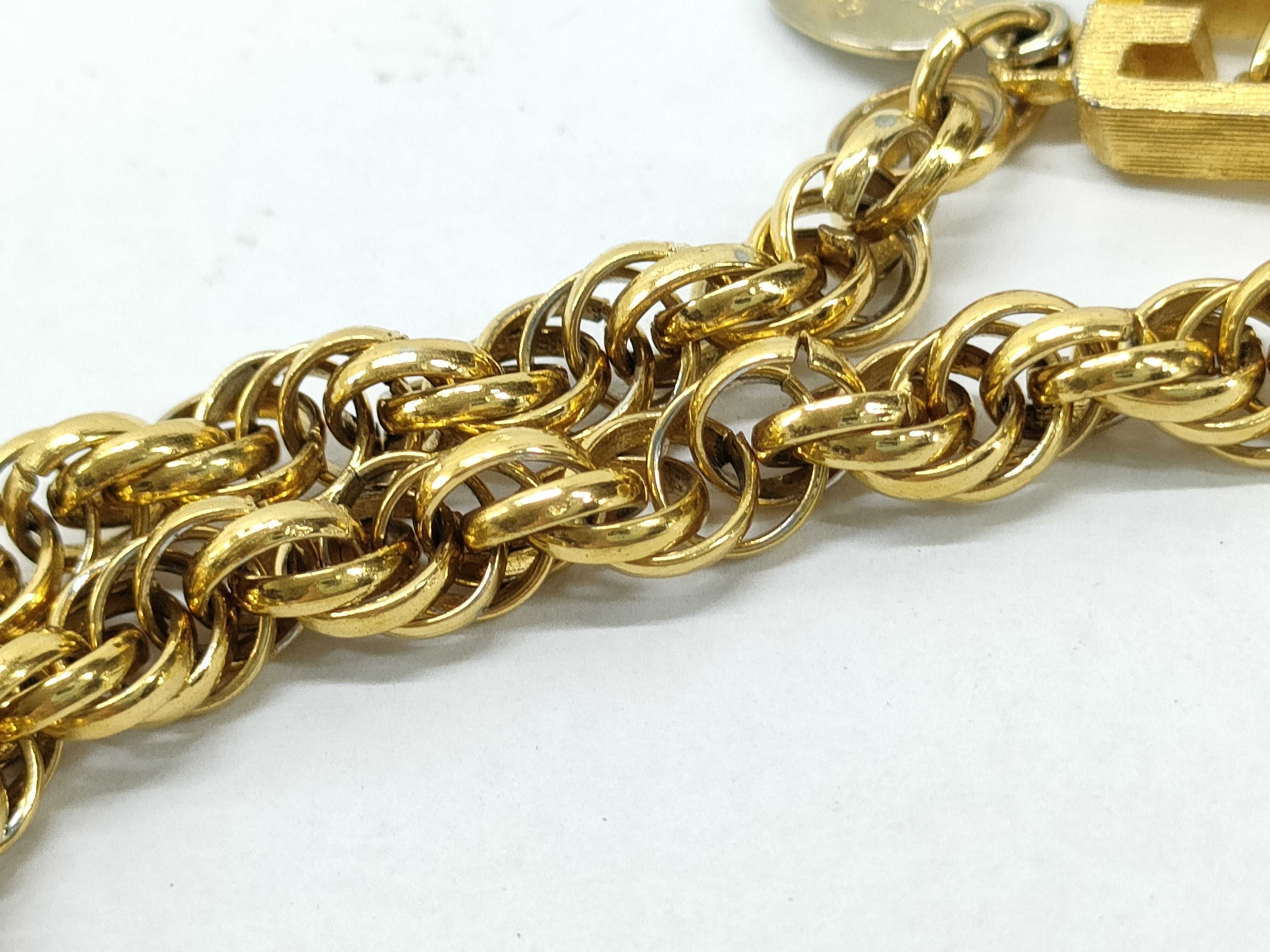 necklace with logo, gold. — view 10