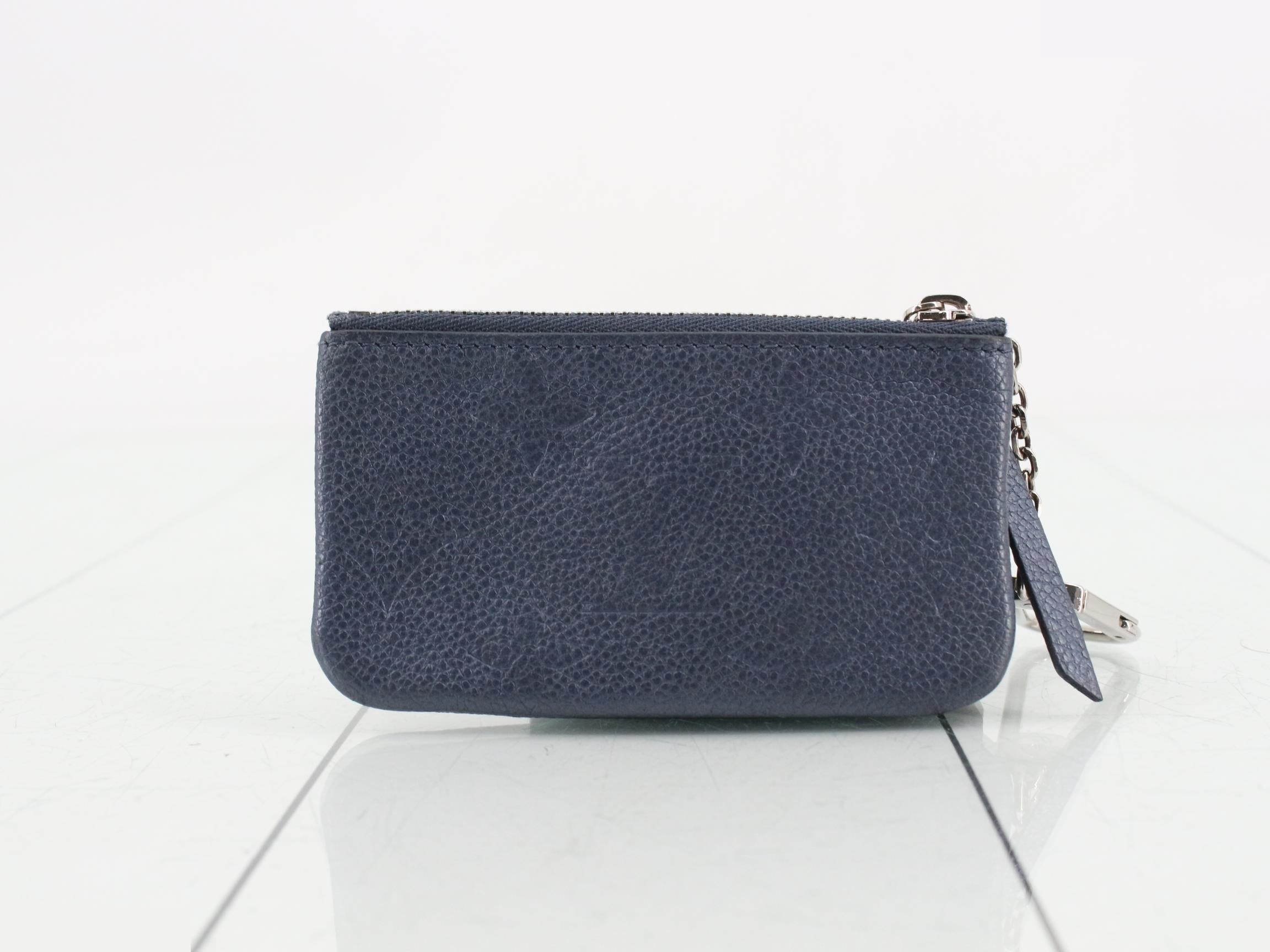Pochette Clé Empreinte Navy — view 2