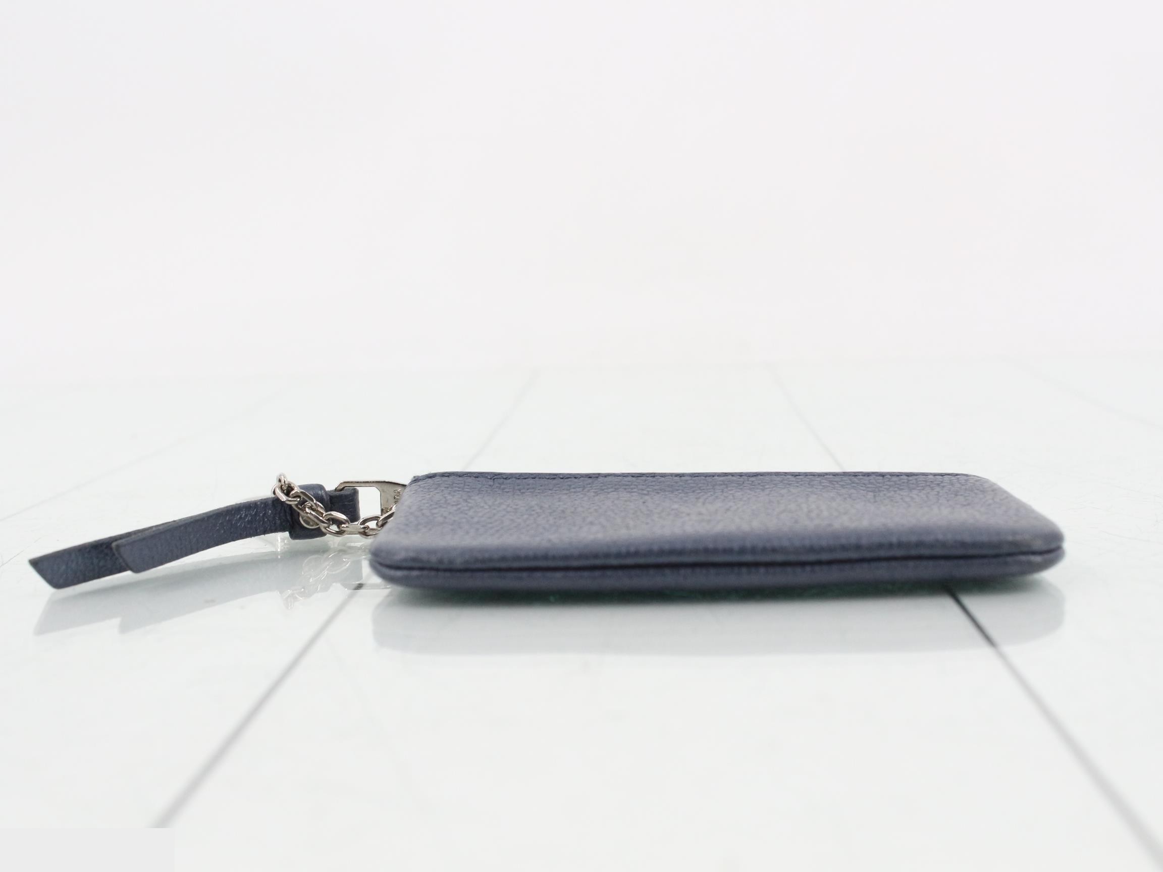 Pochette Clé Empreinte Navy — view 3