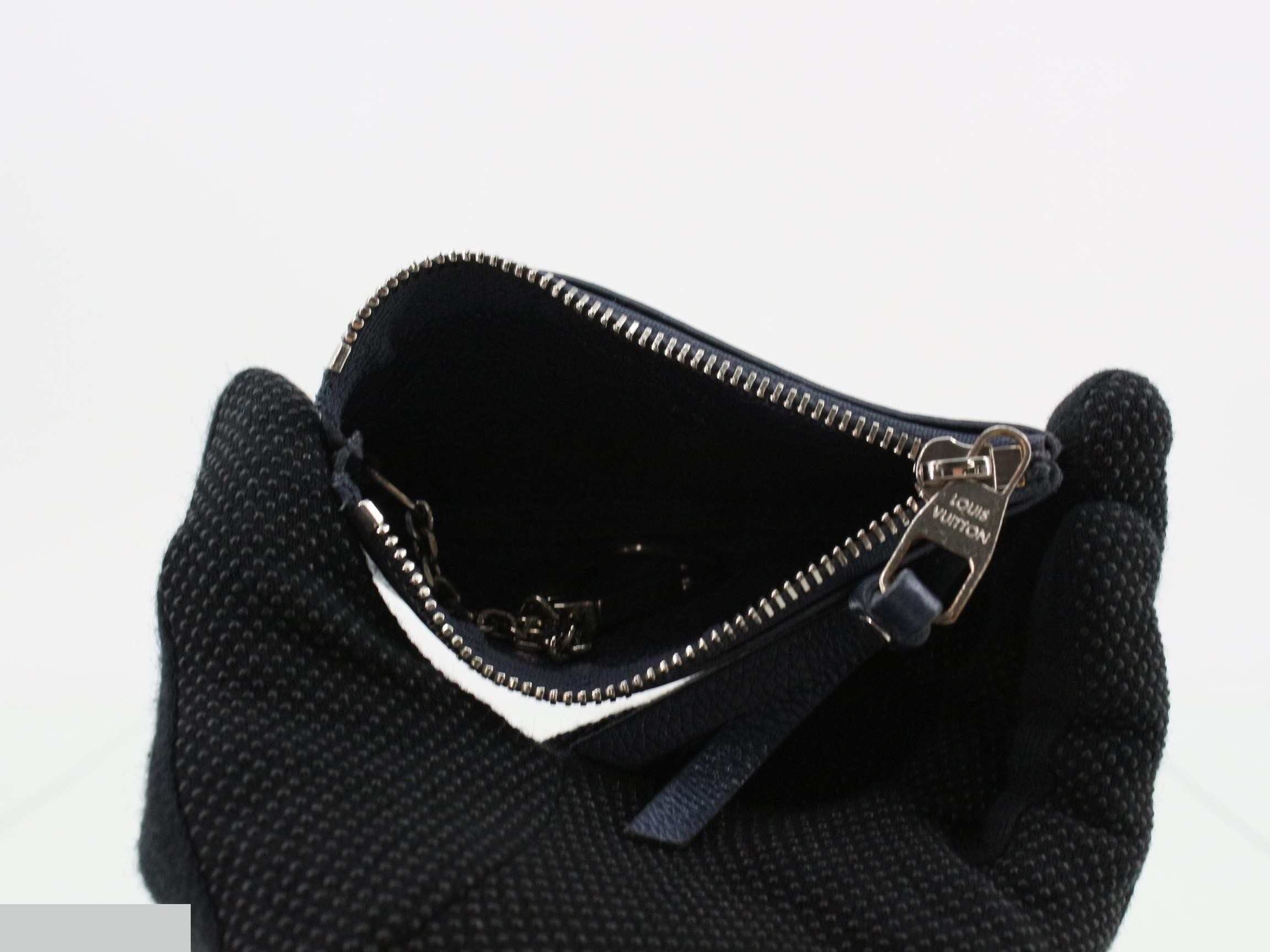 Pochette Clé Empreinte Navy — view 4