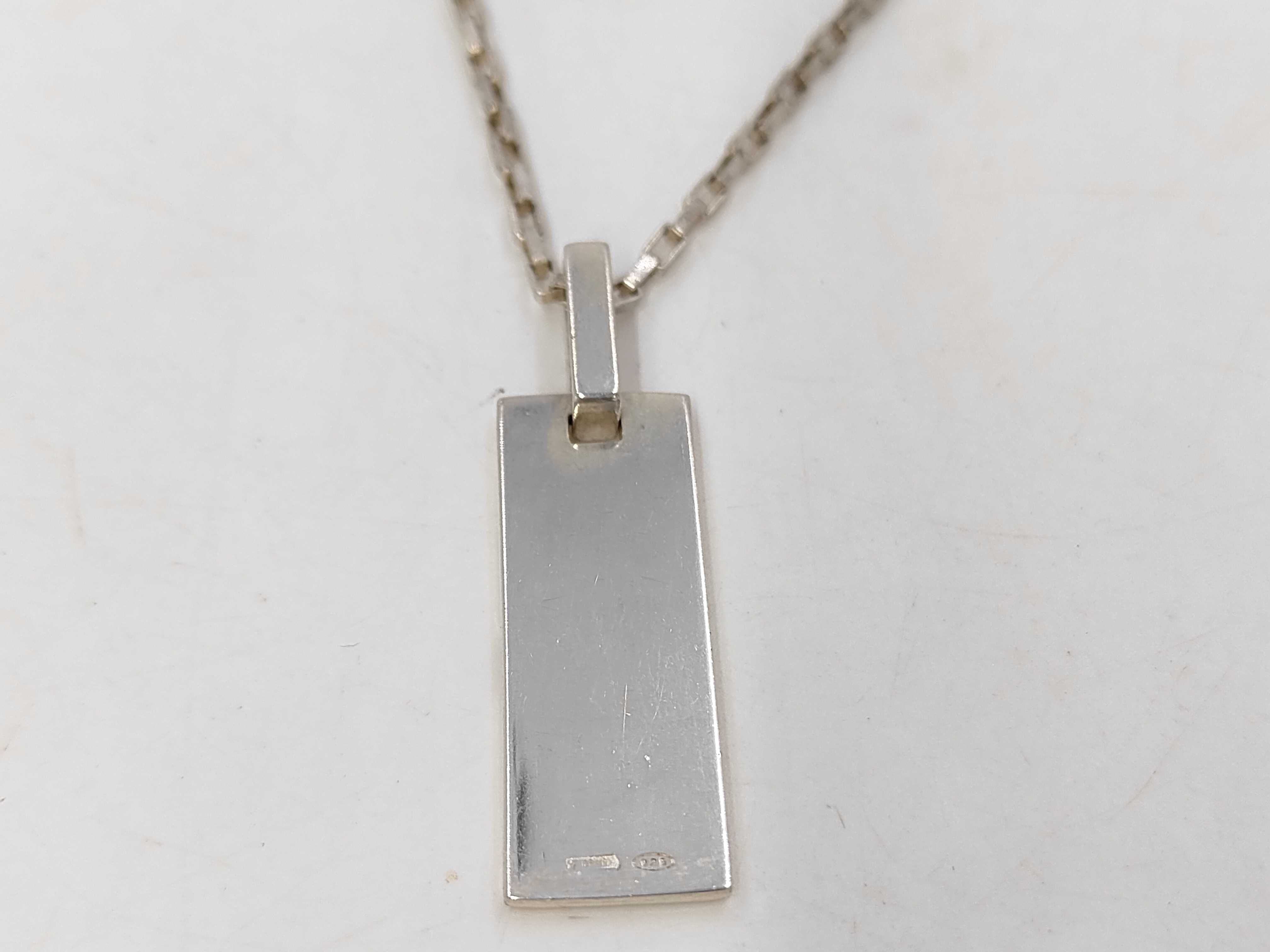 necklace, 925 sterling silver, 15.6g. — view 4