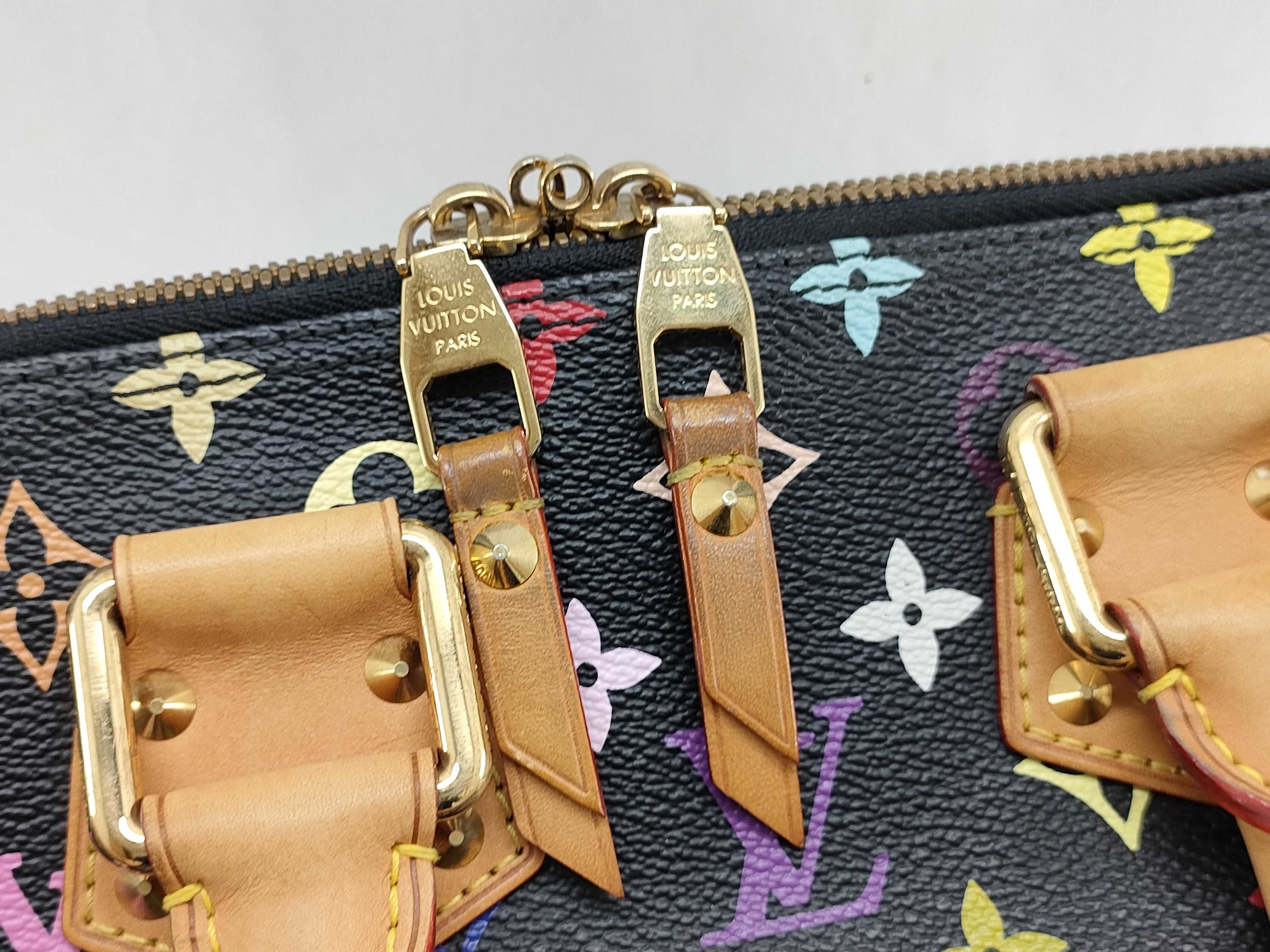 Monogram Multicolor Louis Vuitton Alma PM Monogram Multicolor Black M92648 Handbag — view 14