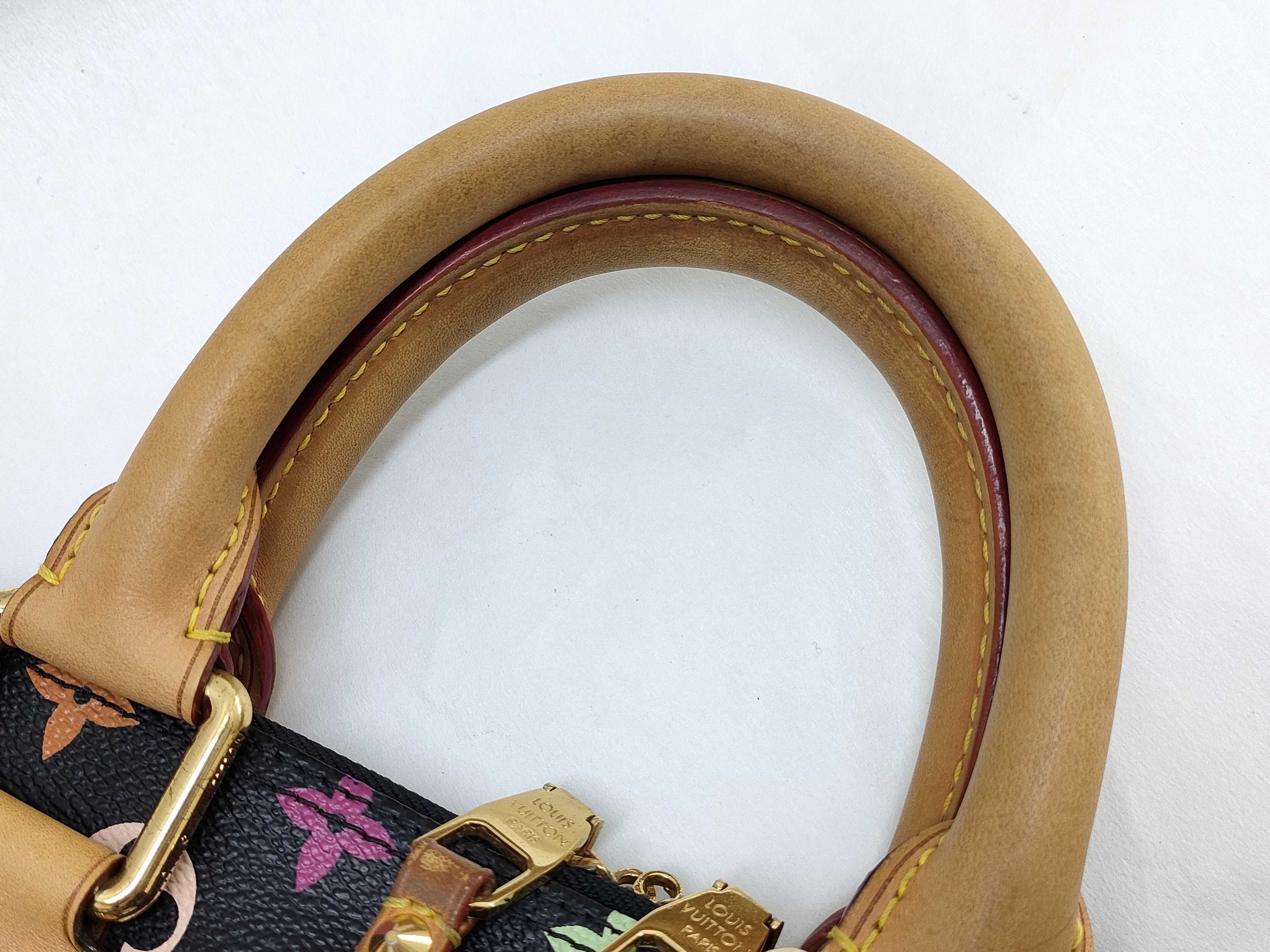 Monogram Multicolor Louis Vuitton Alma PM Monogram Multicolor Black M92648 Handbag — view 3