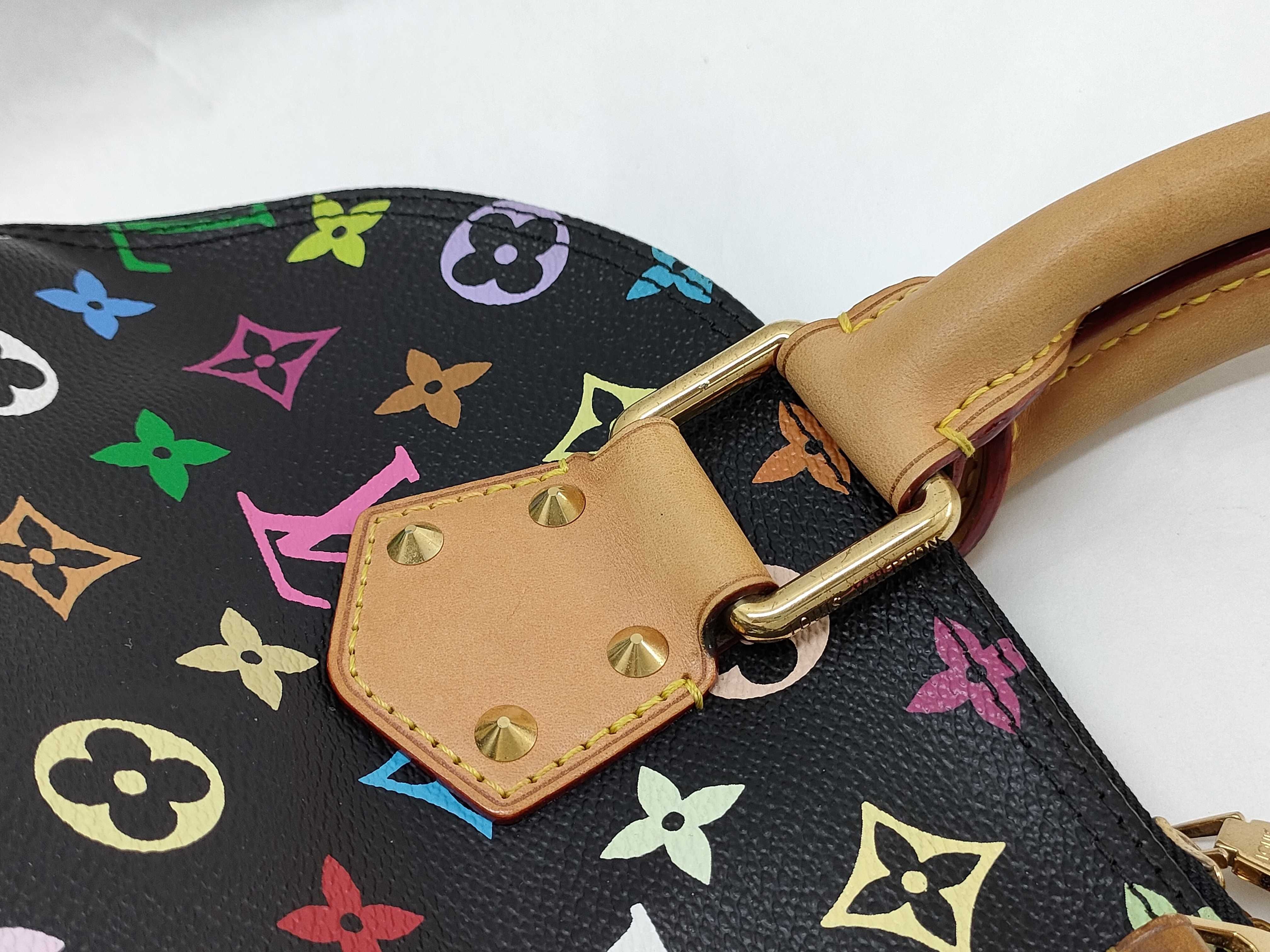 Monogram Multicolor Louis Vuitton Alma PM Monogram Multicolor Black M92648 Handbag — view 5