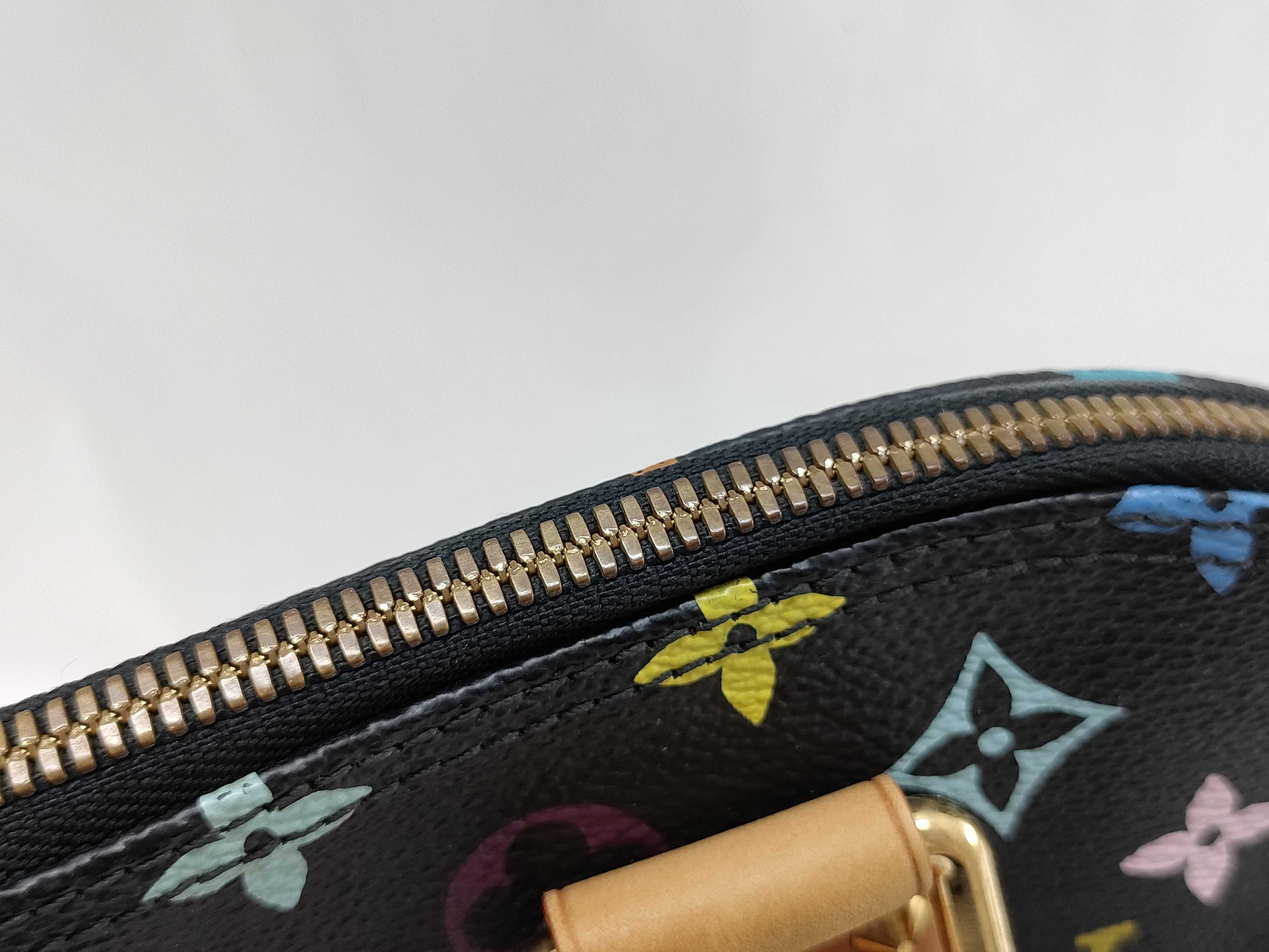 Monogram Multicolor Louis Vuitton Alma PM Monogram Multicolor Black M92648 Handbag — view 6