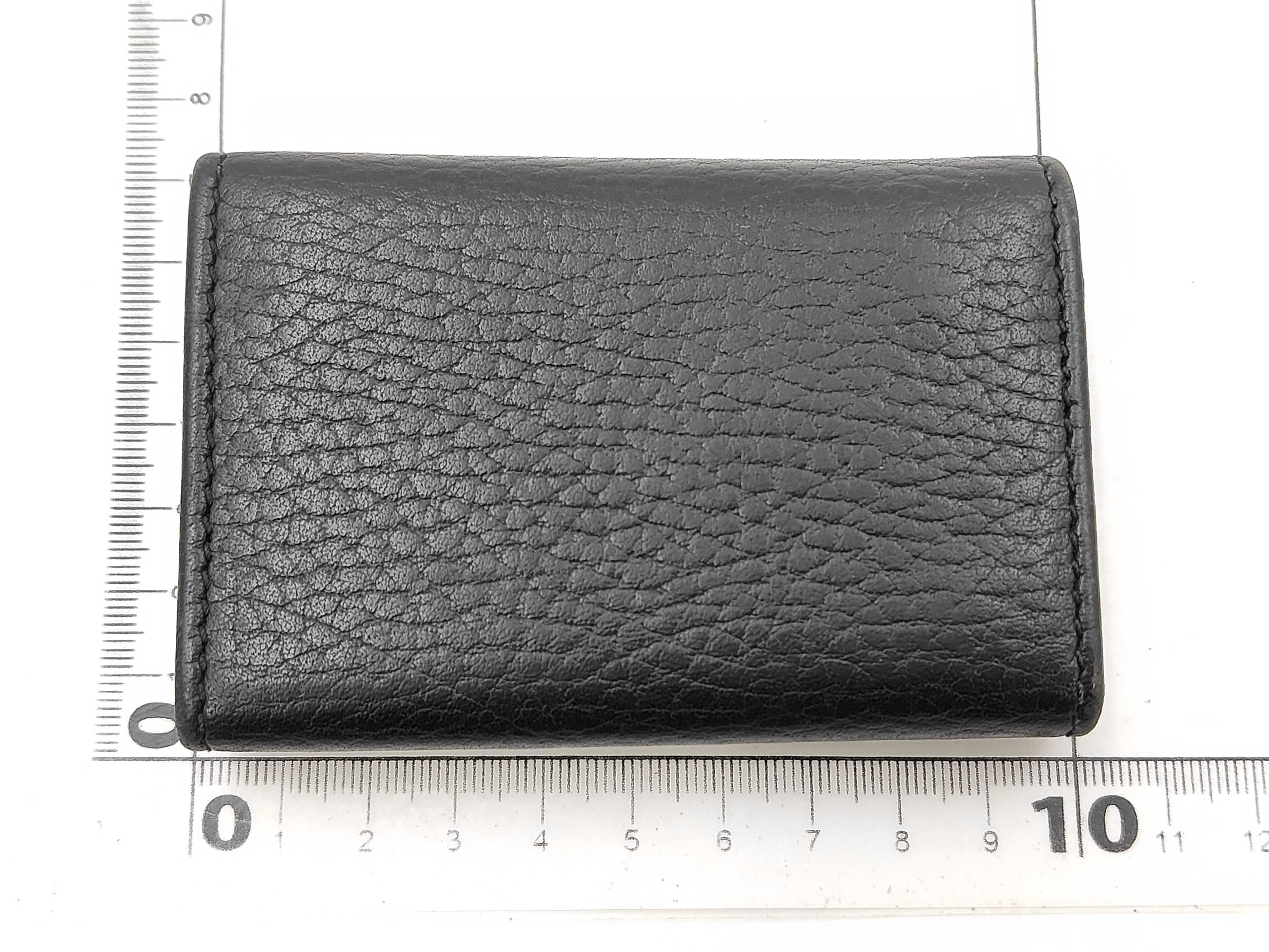 GG Marmont Leather 6-Key Case, Black, Excellent Condition, Wallet — view 2