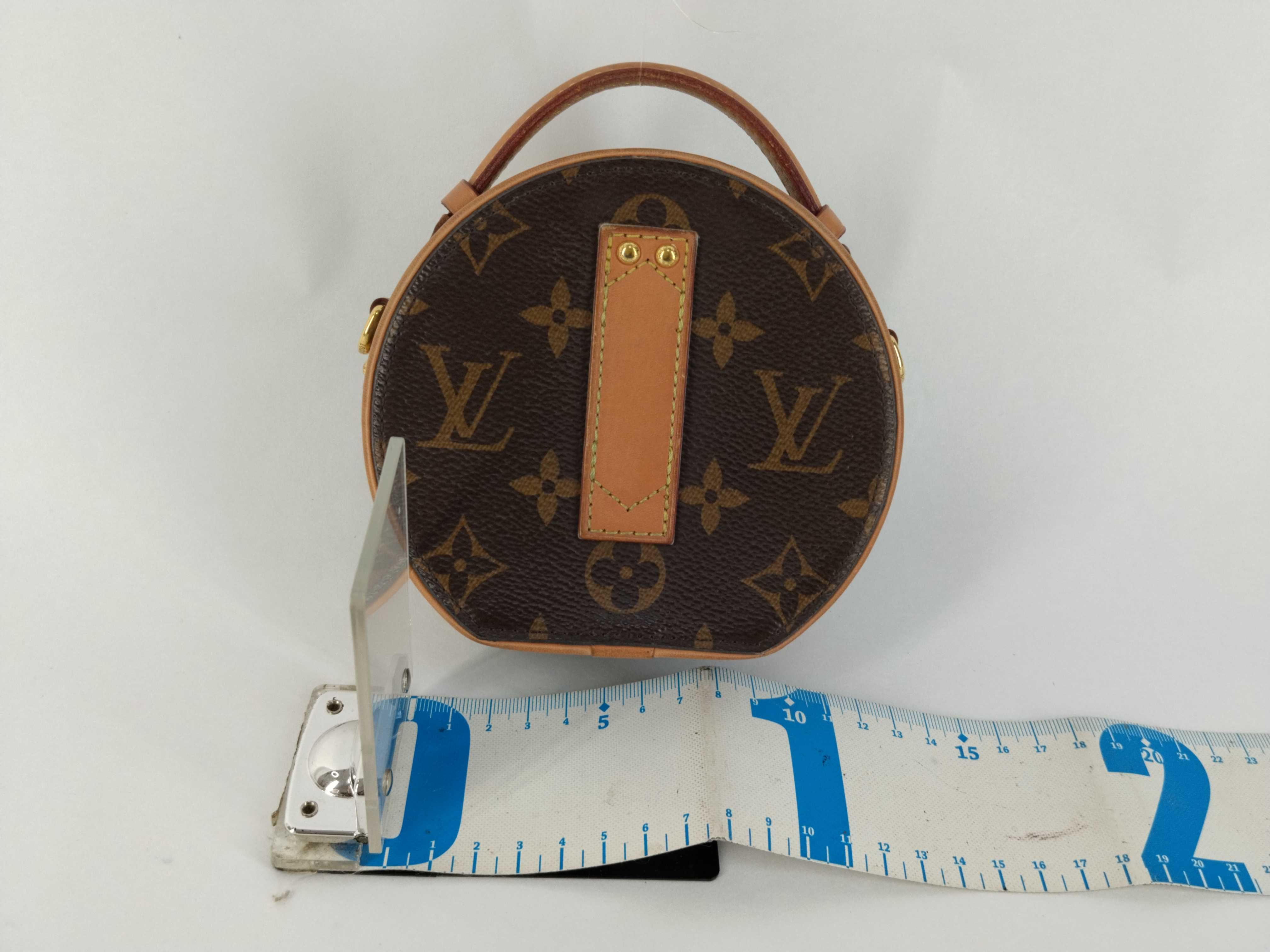 Monogram Louis Vuitton Boite Chapeau Chain Shoulder Bag — view 2