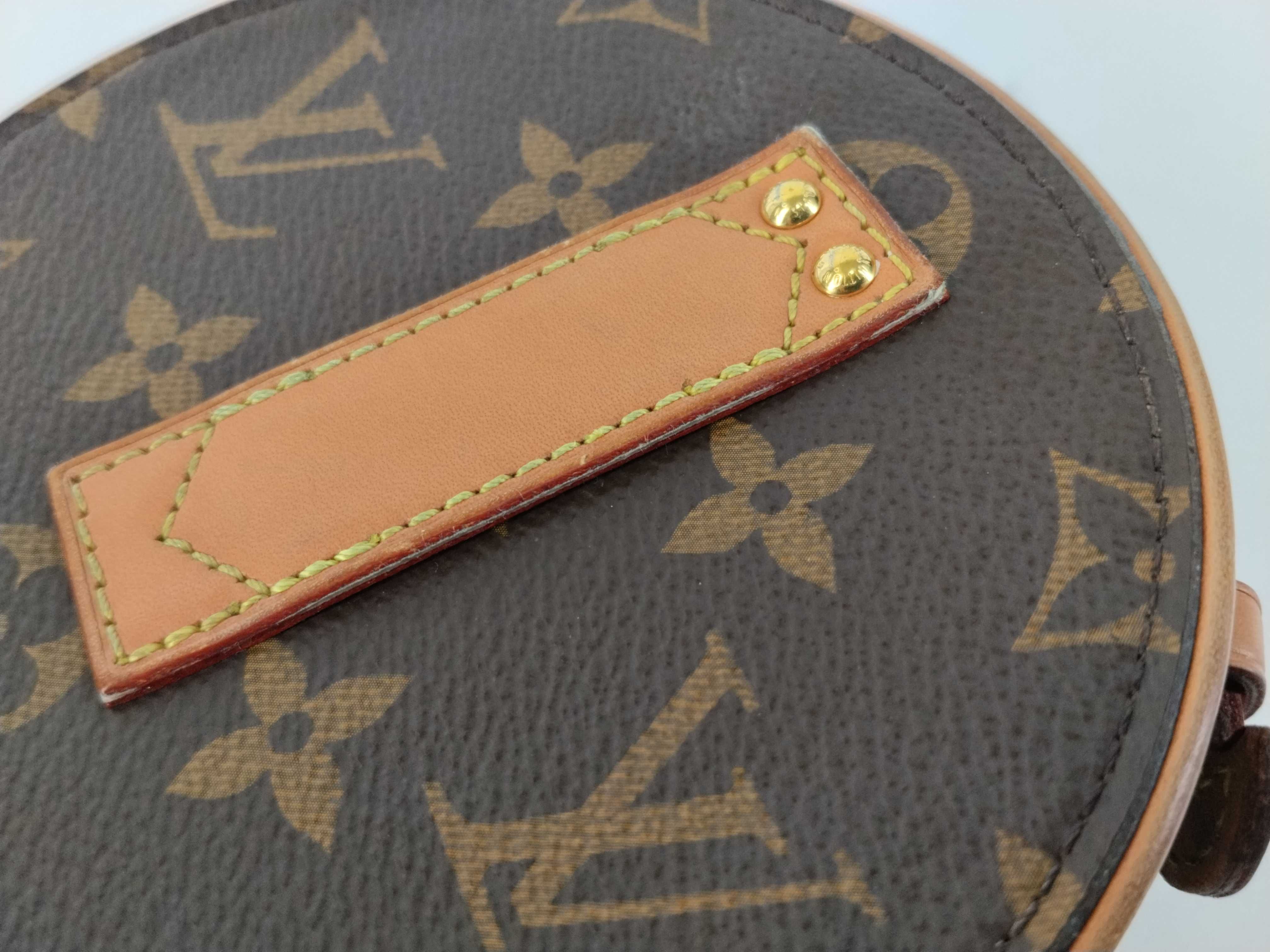 Monogram Louis Vuitton Boite Chapeau Chain Shoulder Bag — view 13