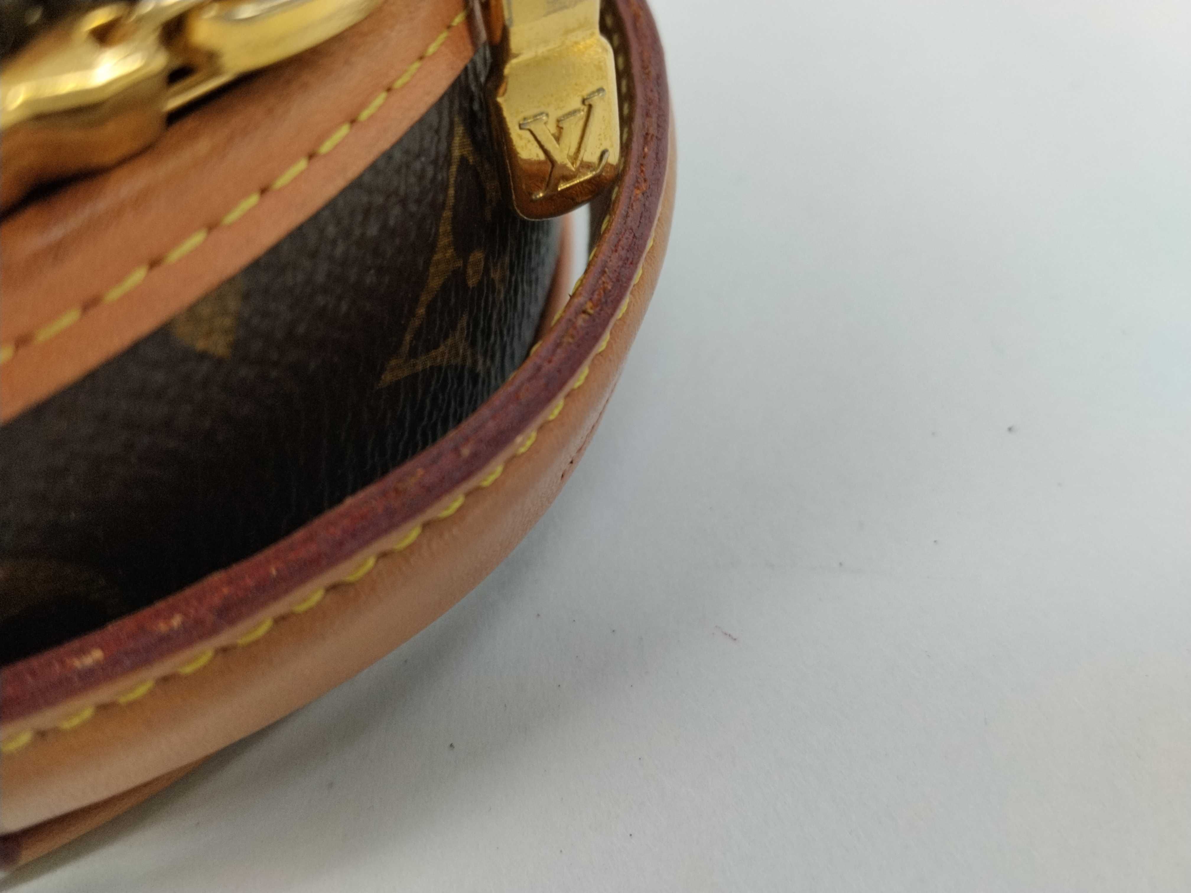 Monogram Louis Vuitton Boite Chapeau Chain Shoulder Bag — view 4