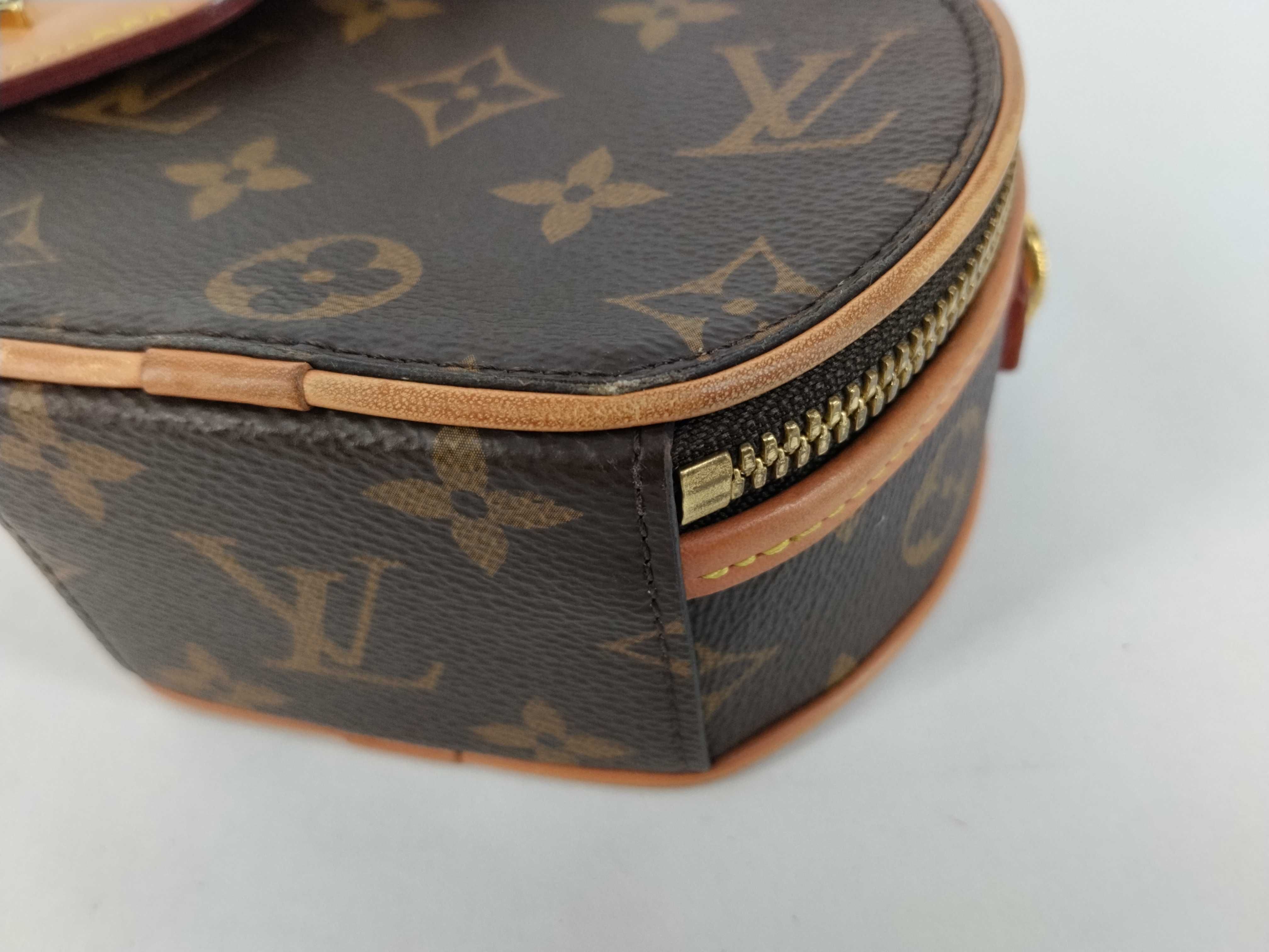 Monogram Louis Vuitton Boite Chapeau Chain Shoulder Bag — view 6