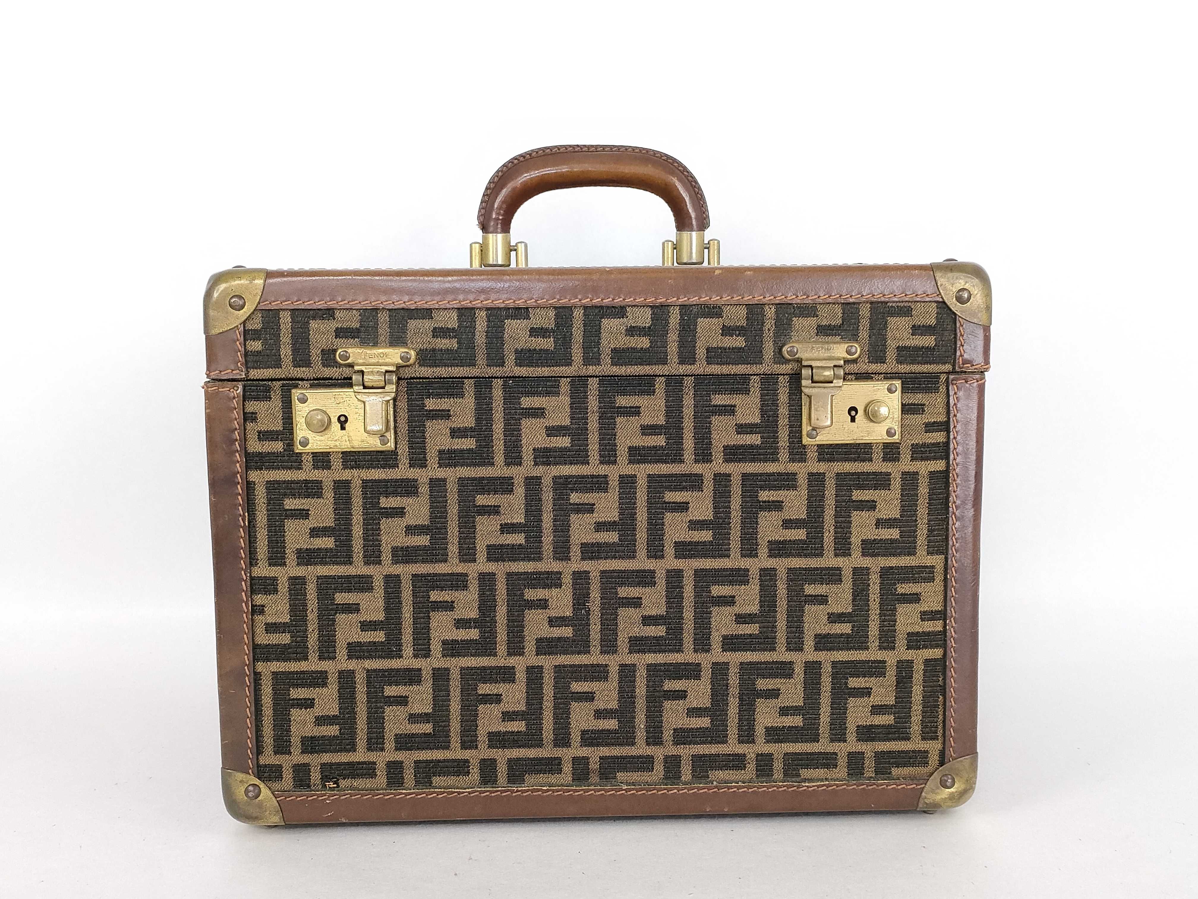 Zucca pattern Fendi Zucca Box Bag