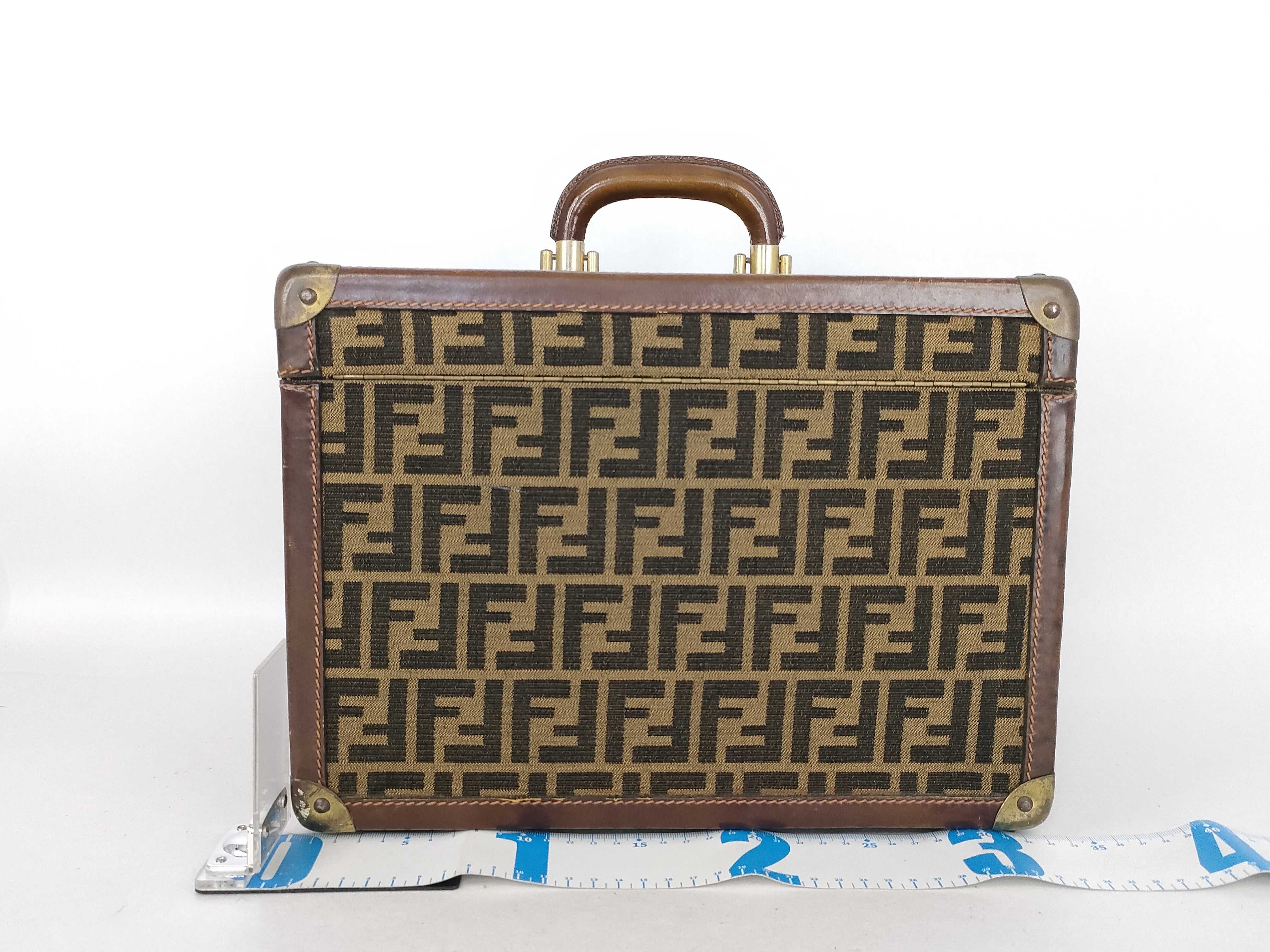 Zucca pattern Fendi Zucca Box Bag — view 2