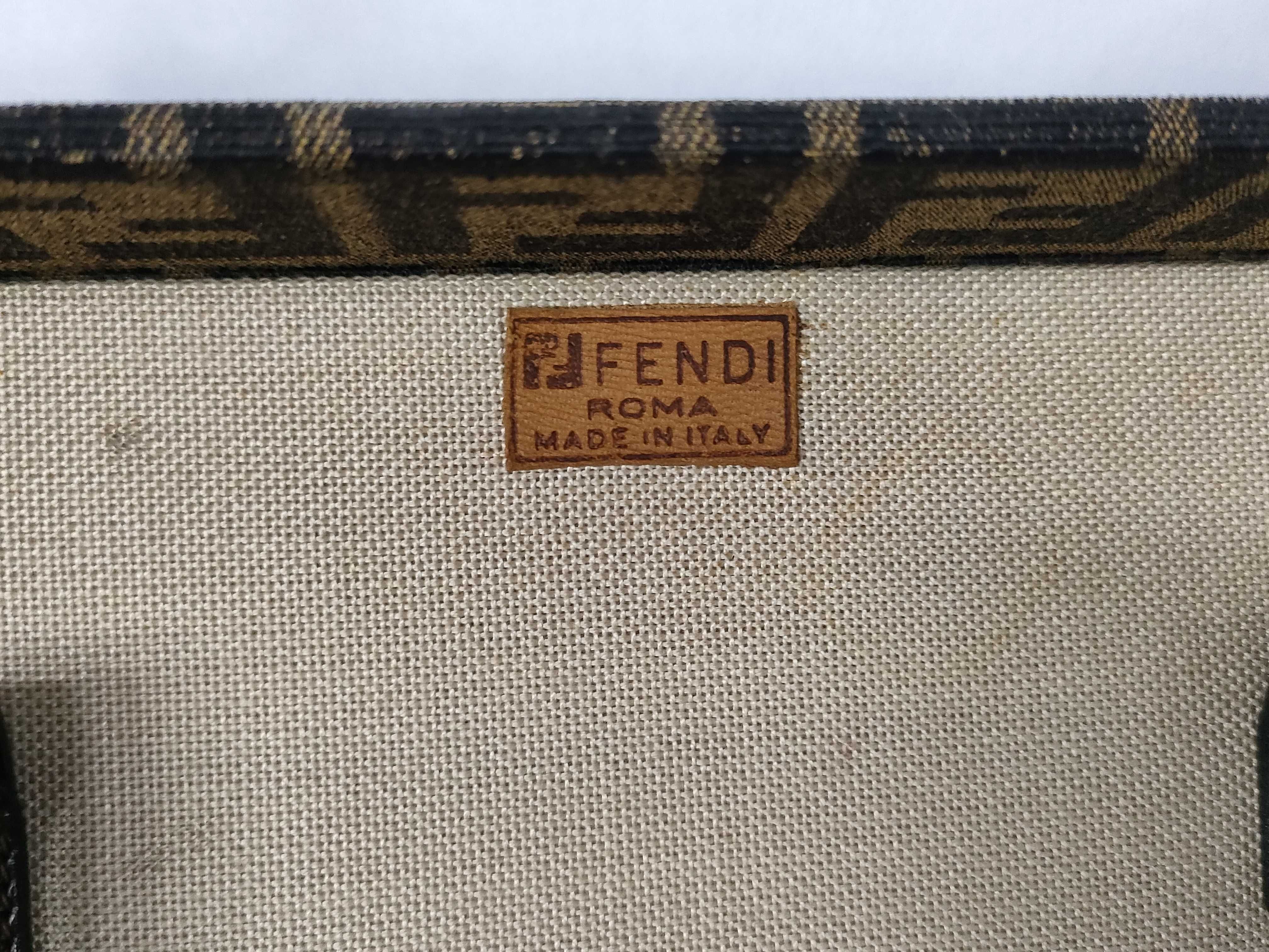 Zucca pattern Fendi Zucca Box Bag — view 11