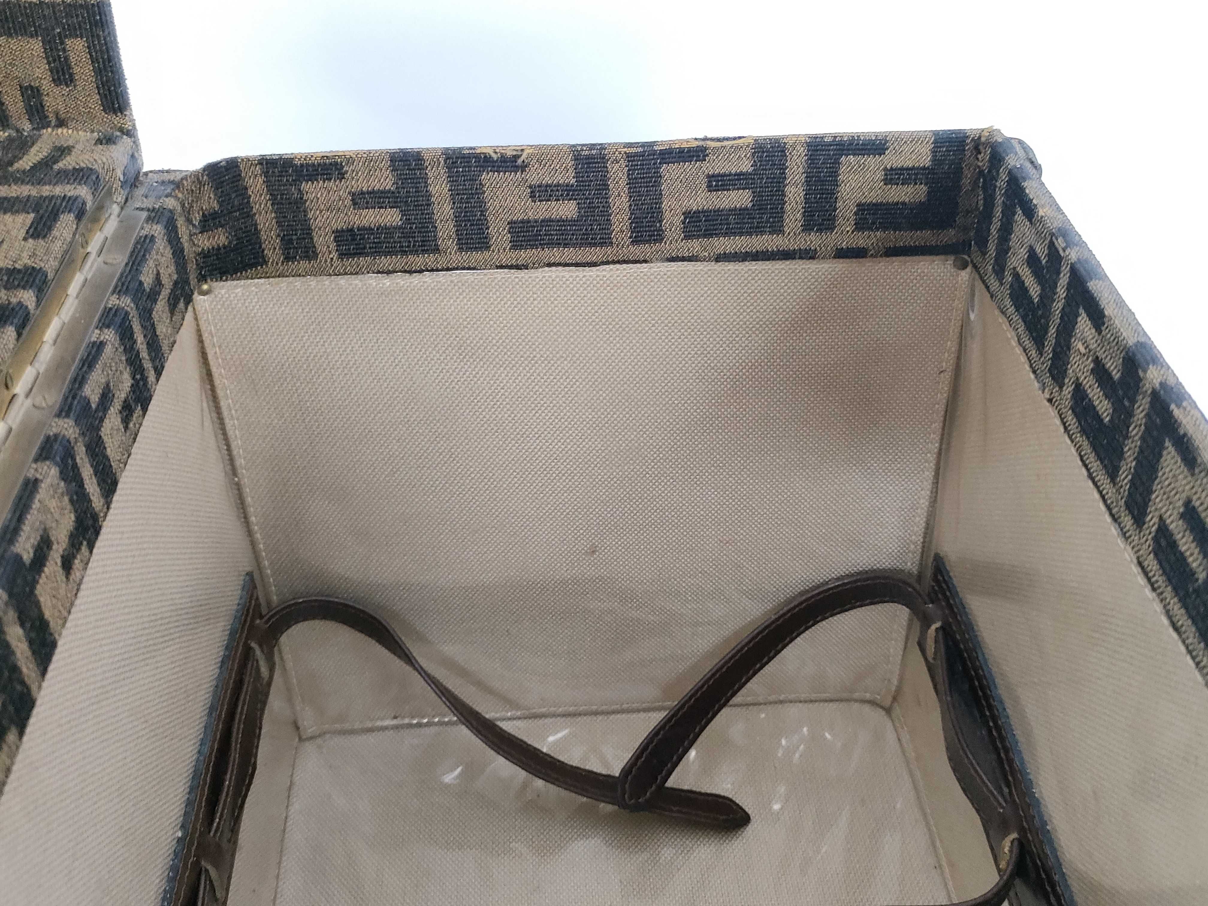Zucca pattern Fendi Zucca Box Bag — view 9