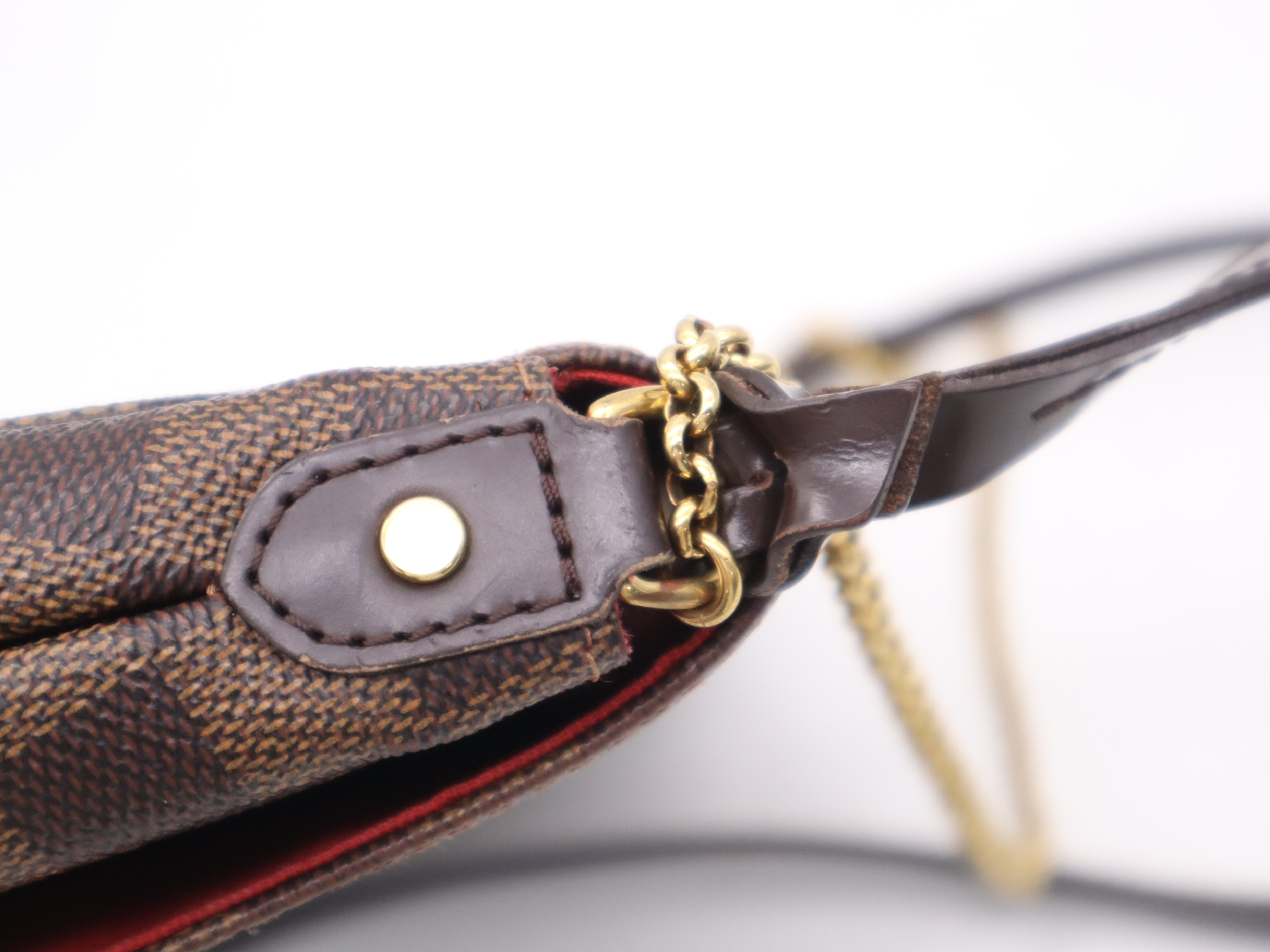 N41129 Damier Favorite MM Shoulder Bag with Shoulder Strap — view 7