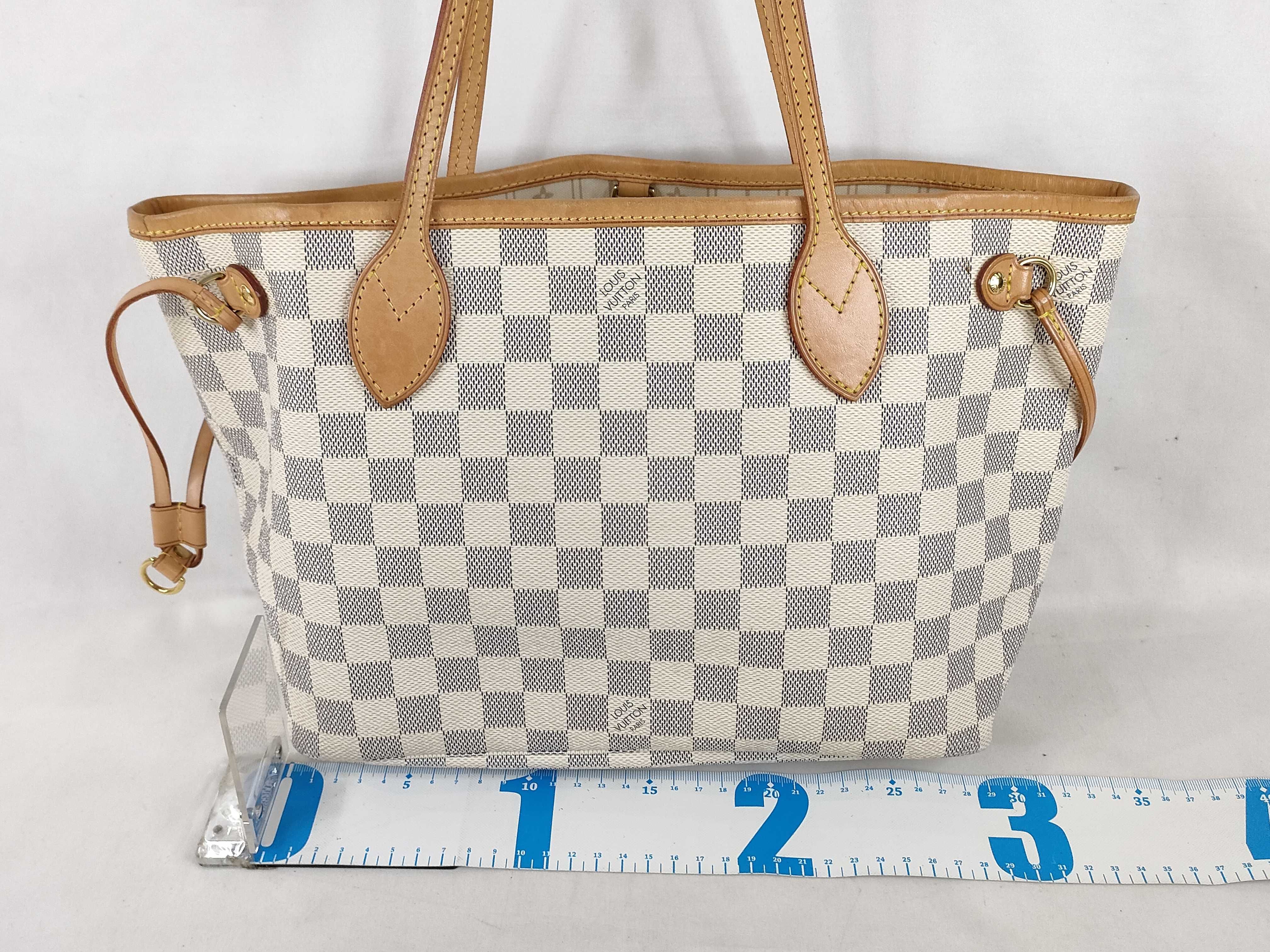 Damier Azur Neverfull PM Tote Bag N51110 — view 2