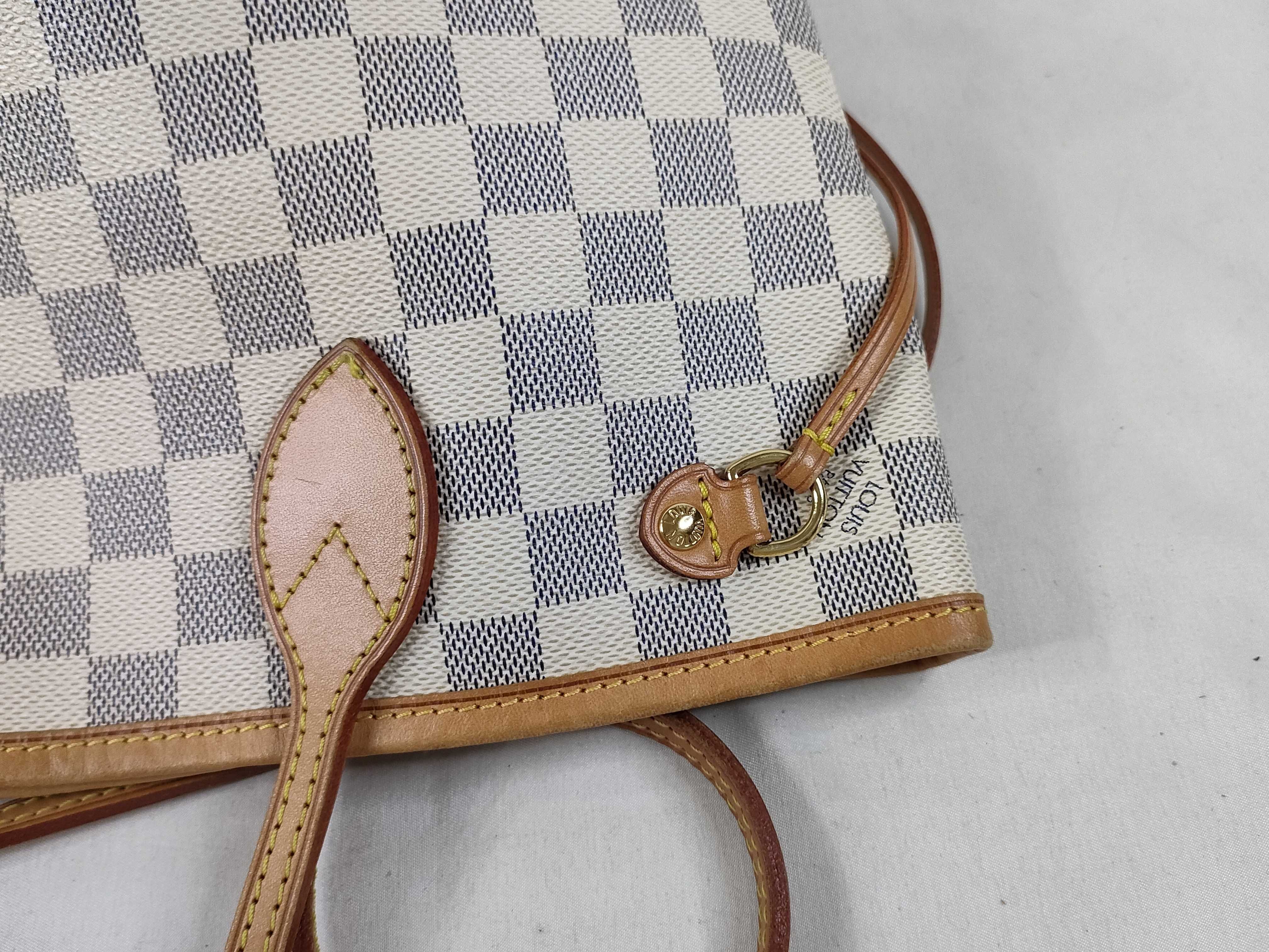 Damier Azur Neverfull PM Tote Bag N51110 — view 12