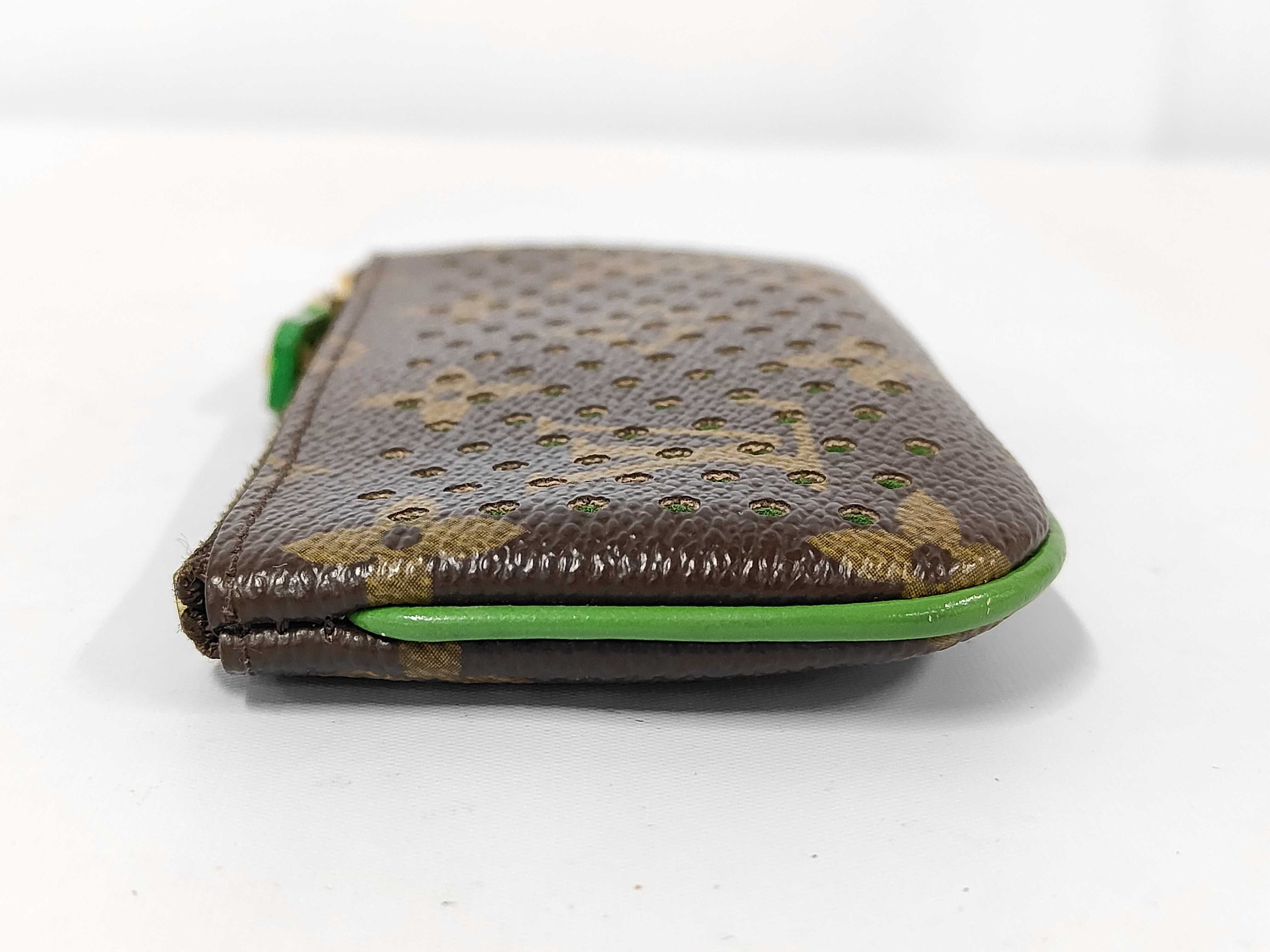 Monogram Perforated Pochette Clé Coin Case, Wallet, M95186 SP0036 Coin Case — view 6