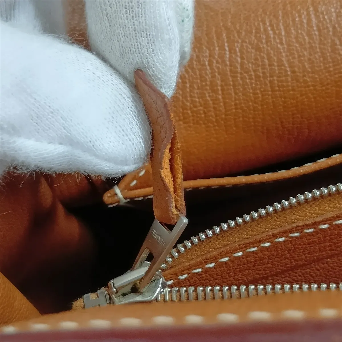 Jypsiere 31, Taurillon Clemence leather, gold with silver hardware, R: 2014 — view 12