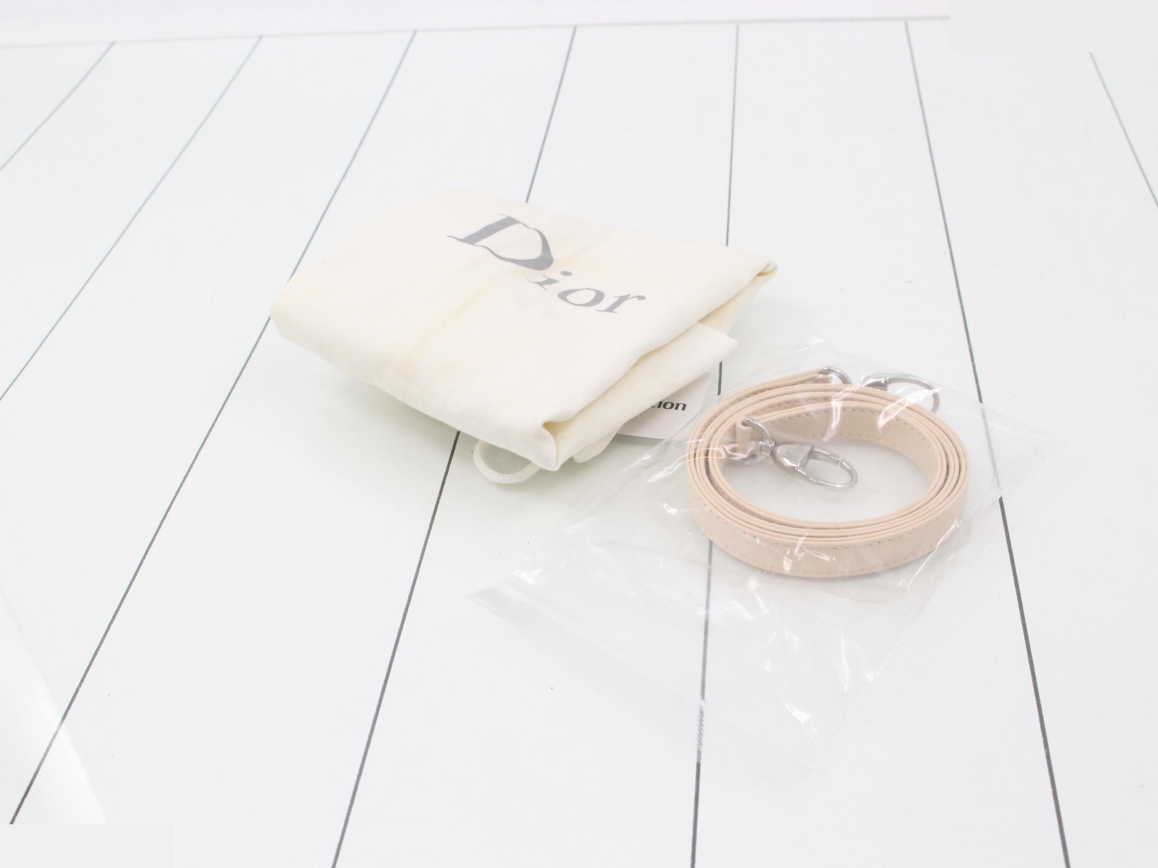 Lady Dior Cannage Lamb 2-Way Handbag — view 7
