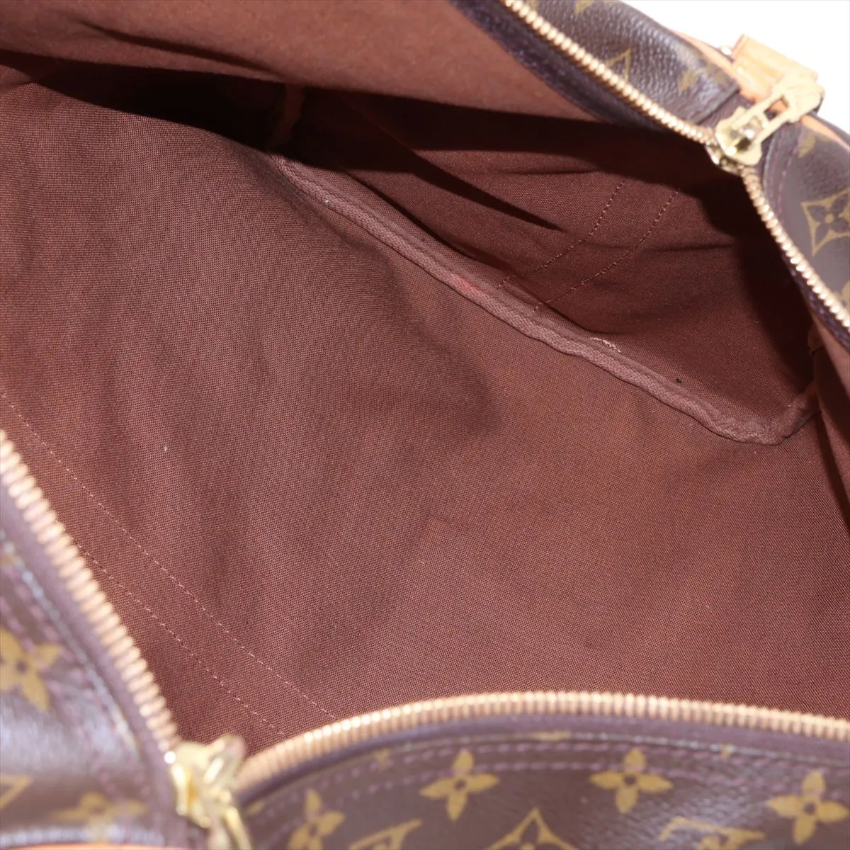 Monogram Keepall Bandoulière 60 M41412 FL0080 Brown — view 9