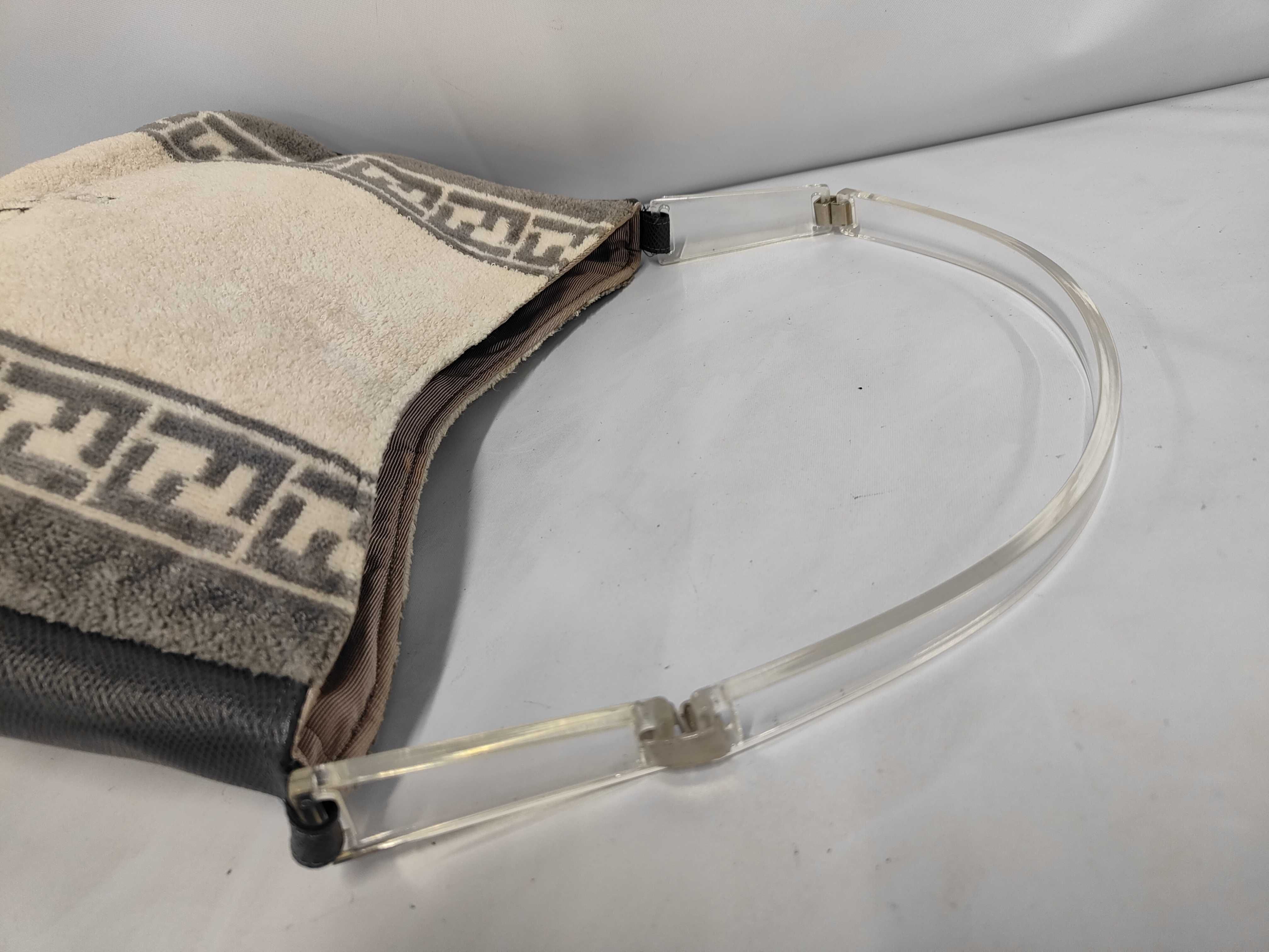 terrycloth one-shoulder bag — view 5