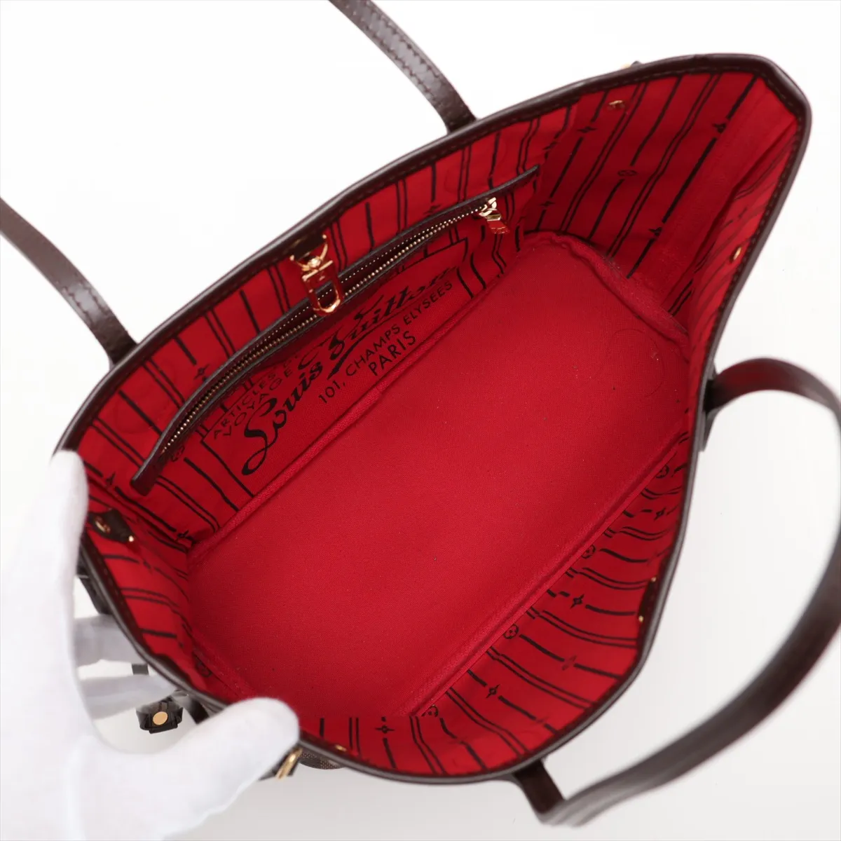 Damier Neverfull PM N51109 MB1110 Brown — view 7