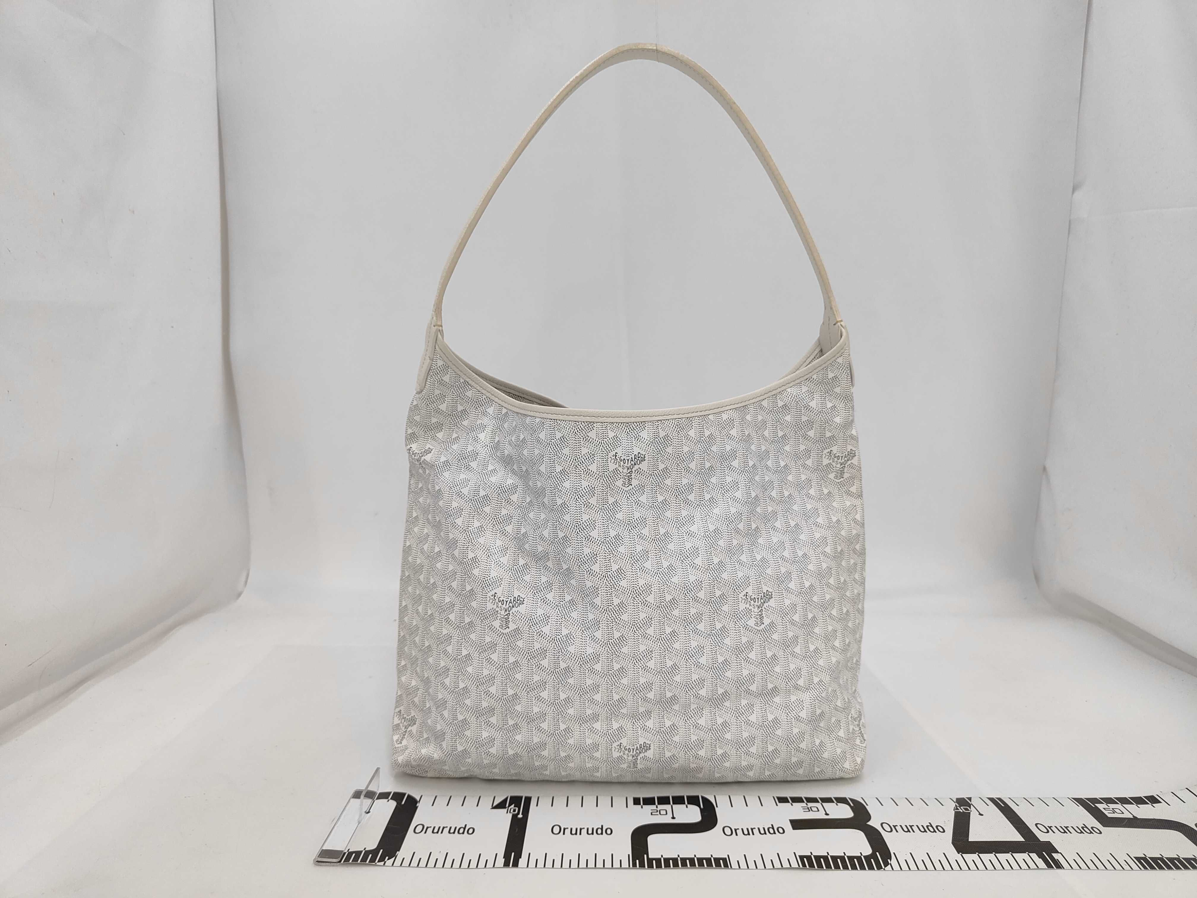 Bohème PVC x Leather White Shoulder Bag — view 2