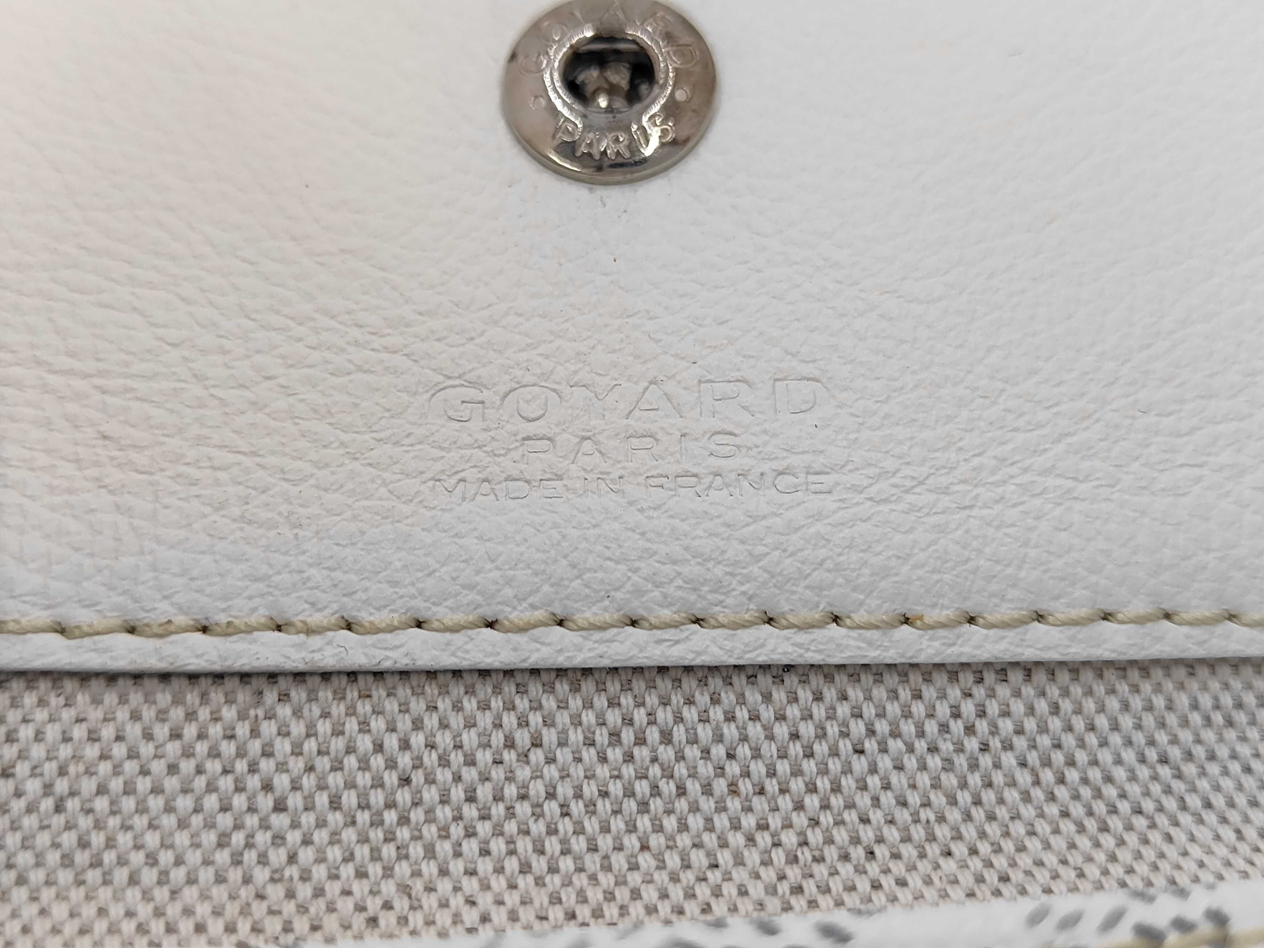 Bohème PVC x Leather White Shoulder Bag — view 7