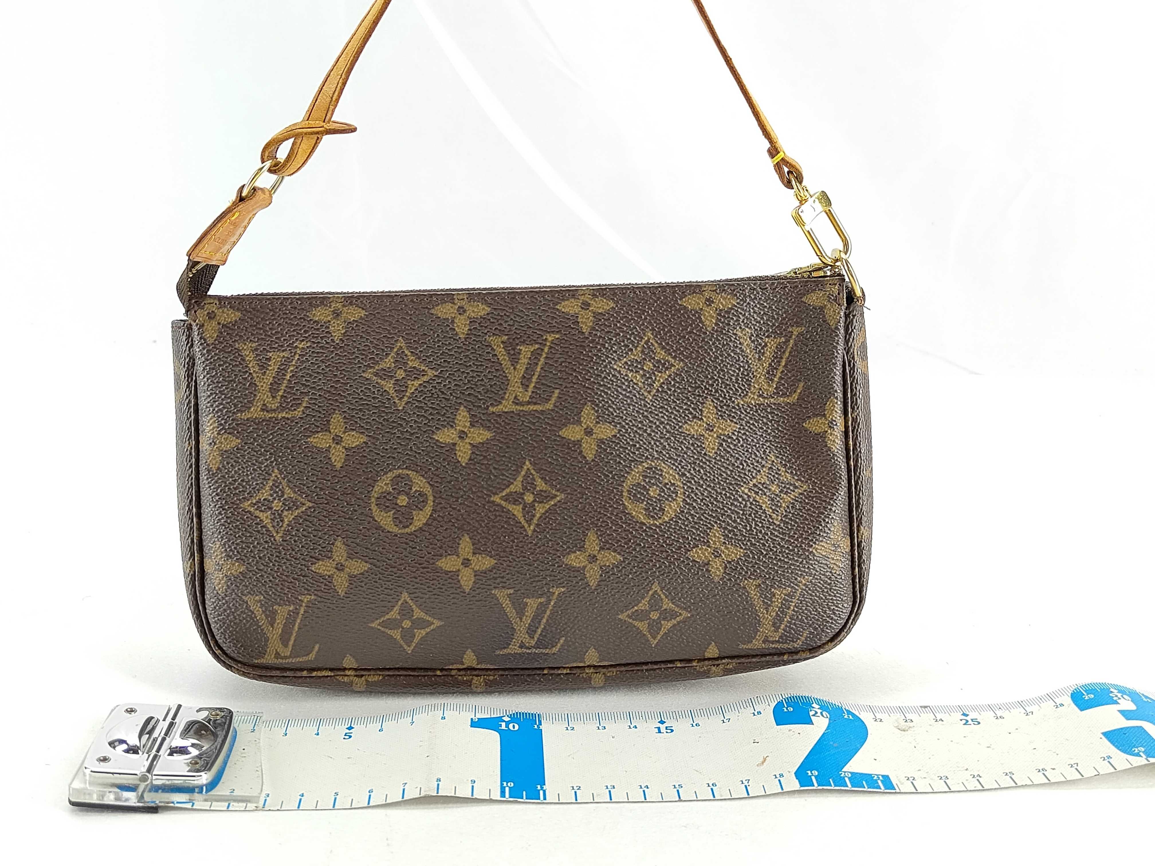 Monogram Louis Vuitton Accessoire Monogram Handbag M51980 Pouch — view 2